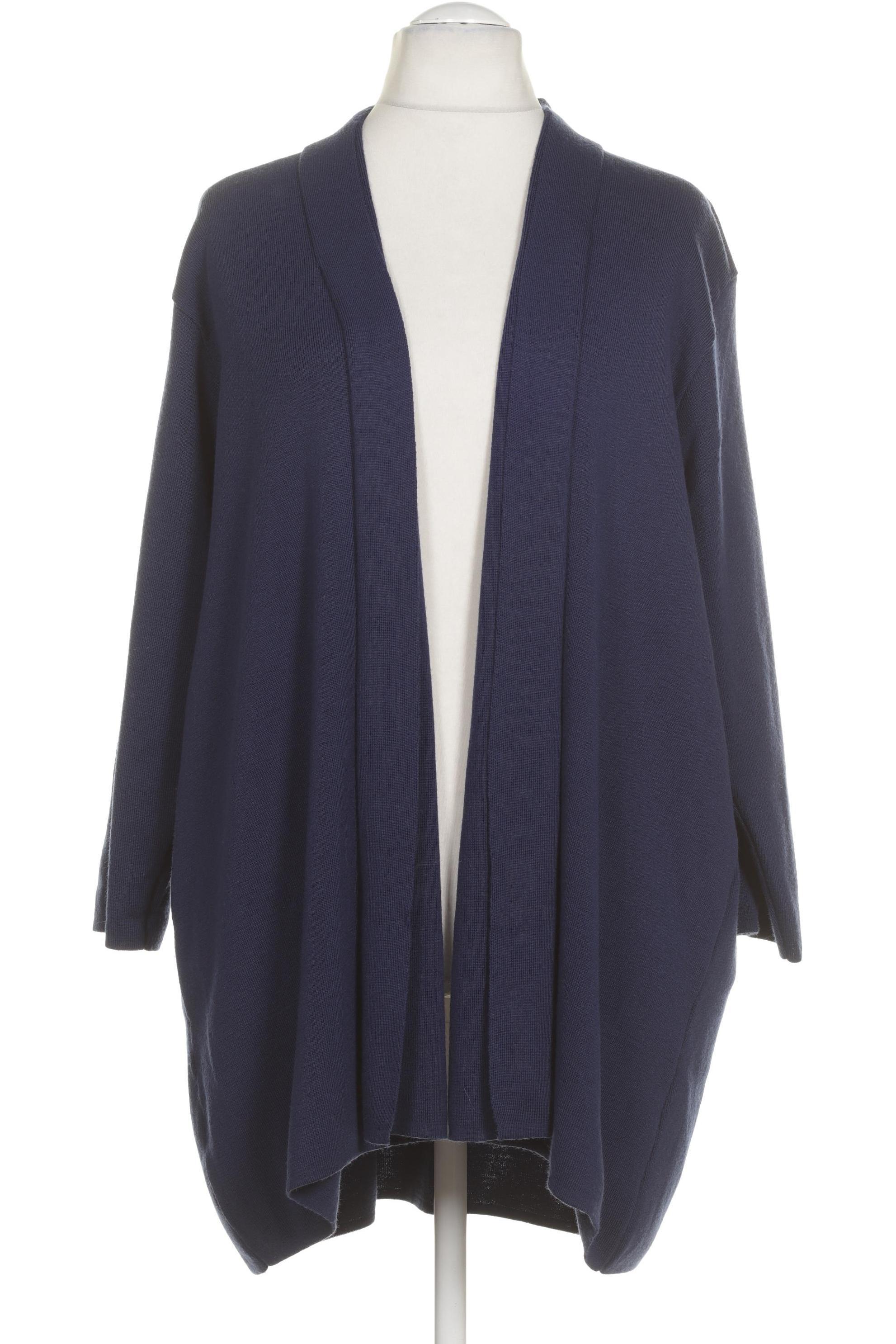 

Selection by Ulla Popken Damen Strickjacke, blau, Gr. 54