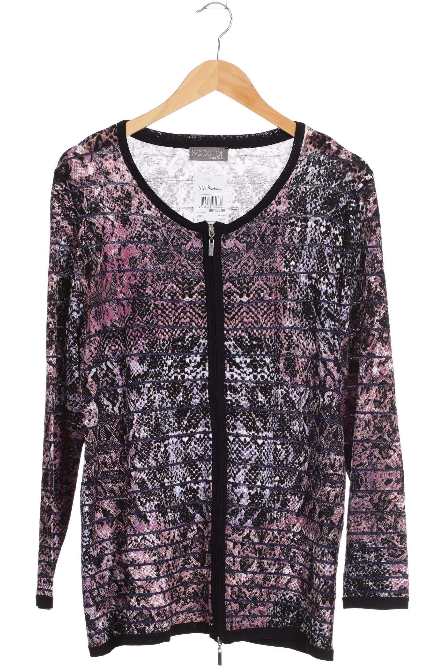 

Selection by Ulla Popken Damen Strickjacke, lila, Gr. 42