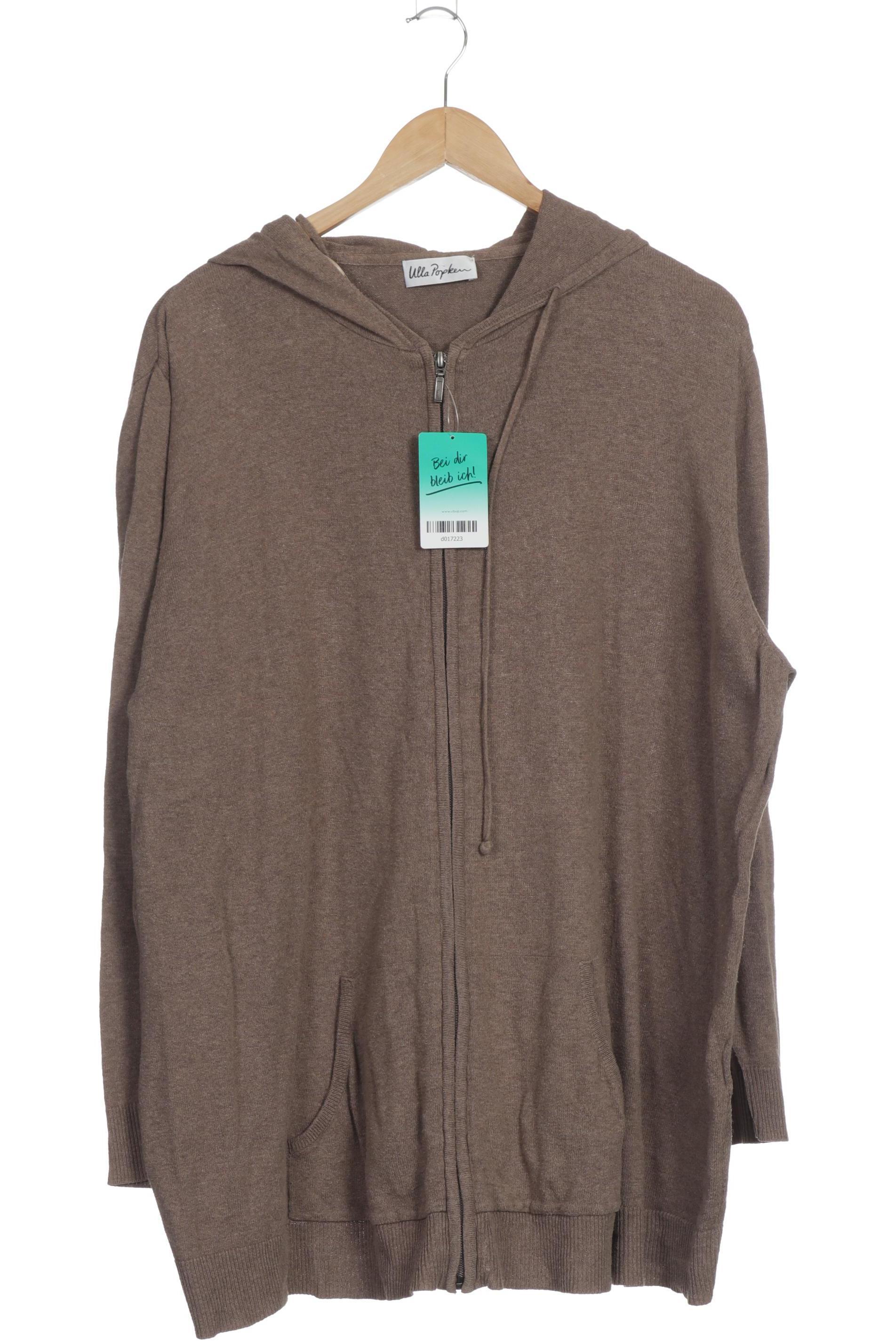 

Selection by Ulla Popken Damen Strickjacke, braun, Gr. 54