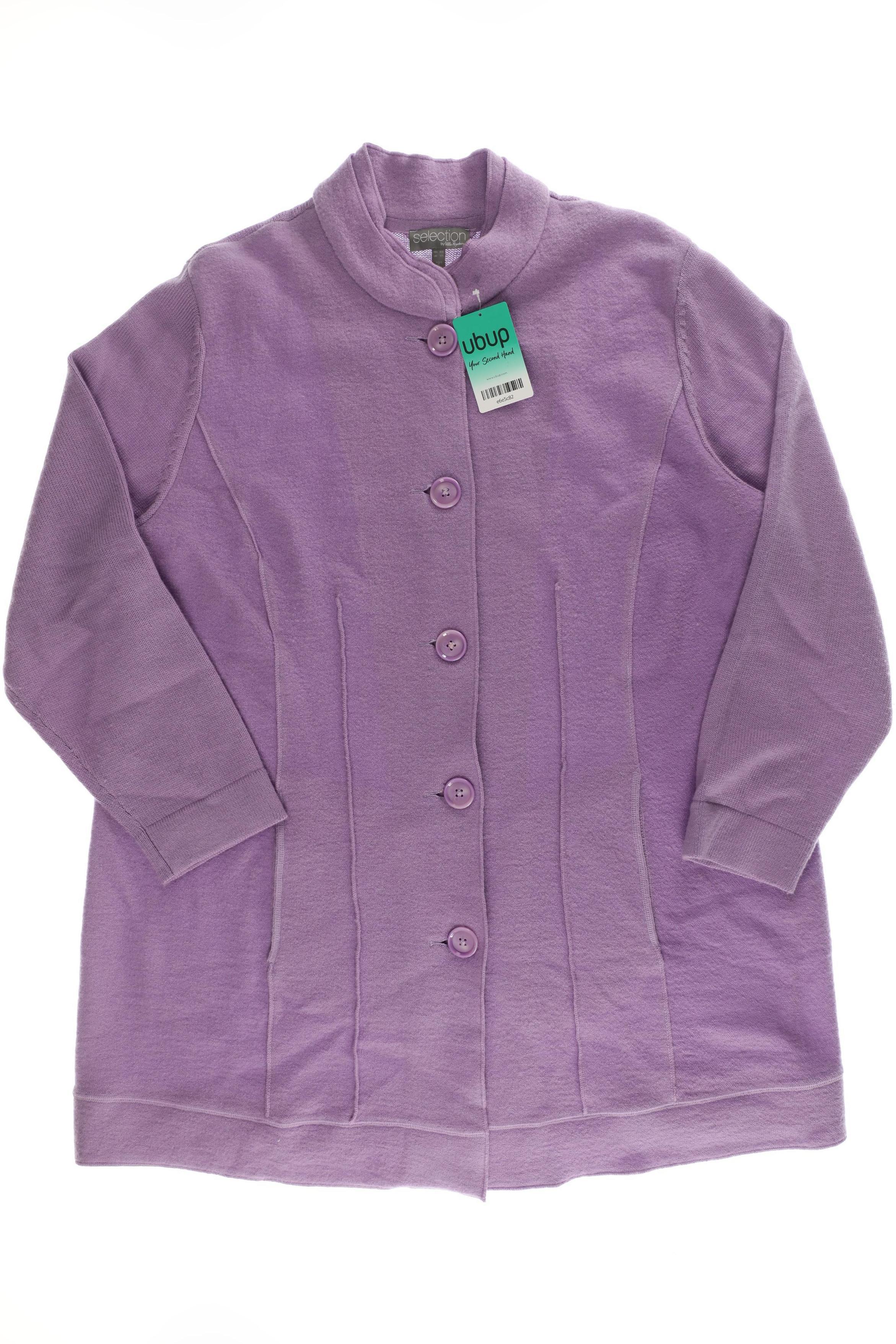 

Selection by Ulla Popken Damen Strickjacke, lila, Gr. 46