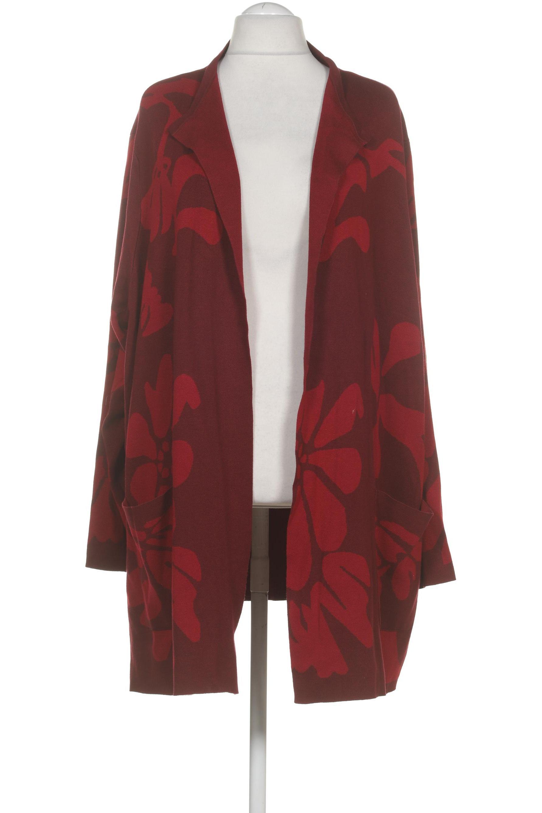 

Selection by Ulla Popken Damen Strickjacke, rot, Gr. 54