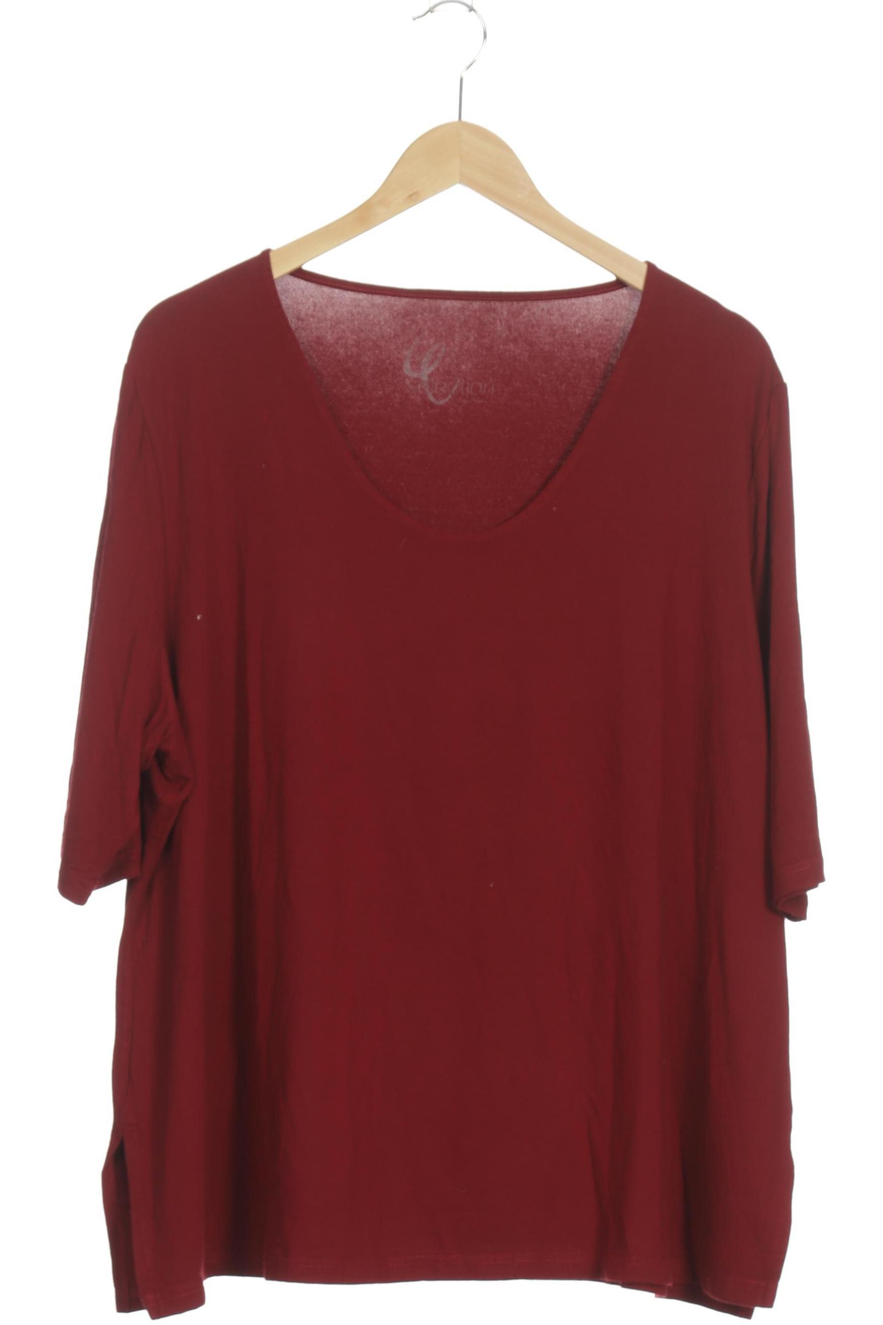 

Selection by Ulla Popken Damen T-Shirt, rot, Gr. 54