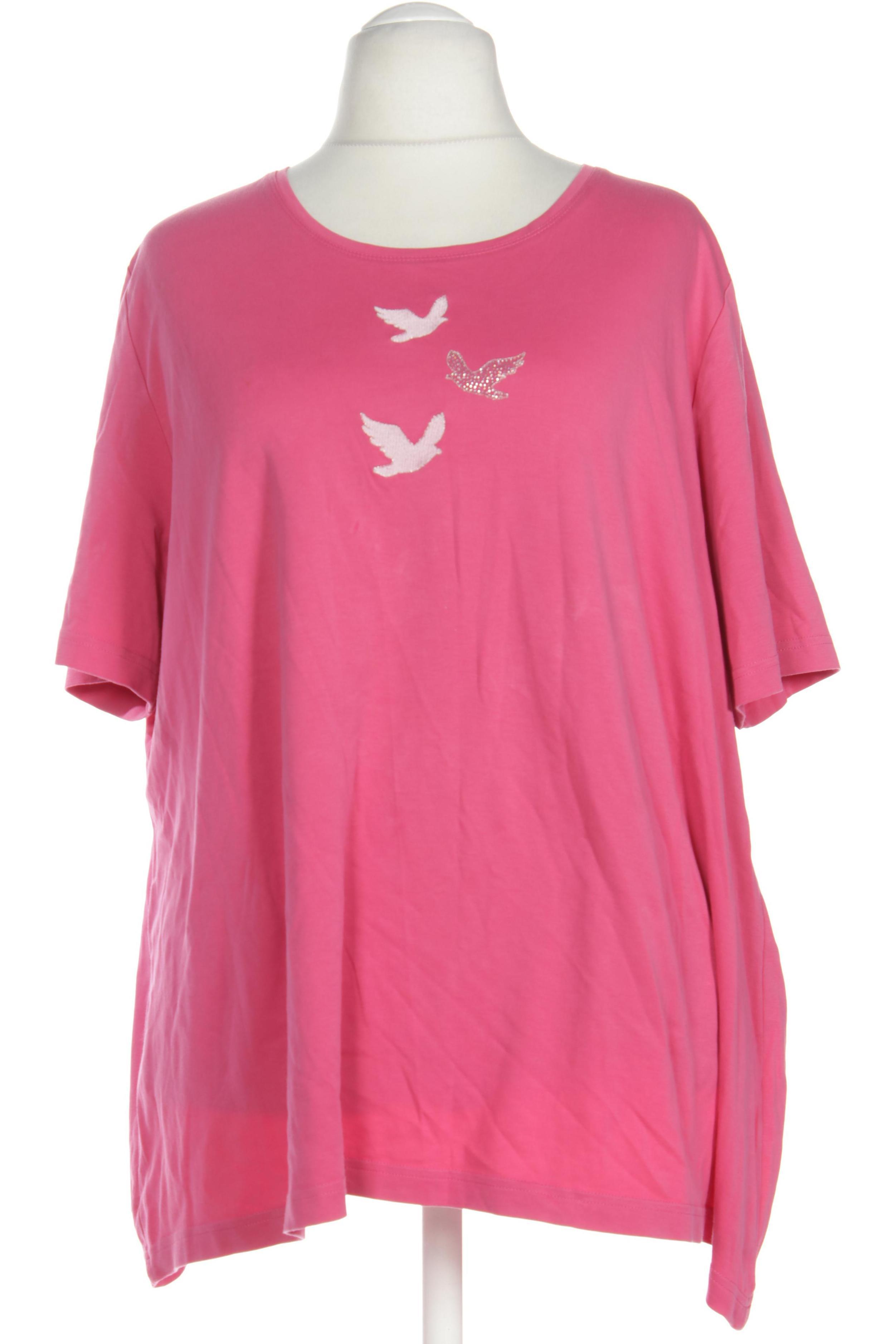 

Selection by Ulla Popken Damen T-Shirt, pink, Gr. 54
