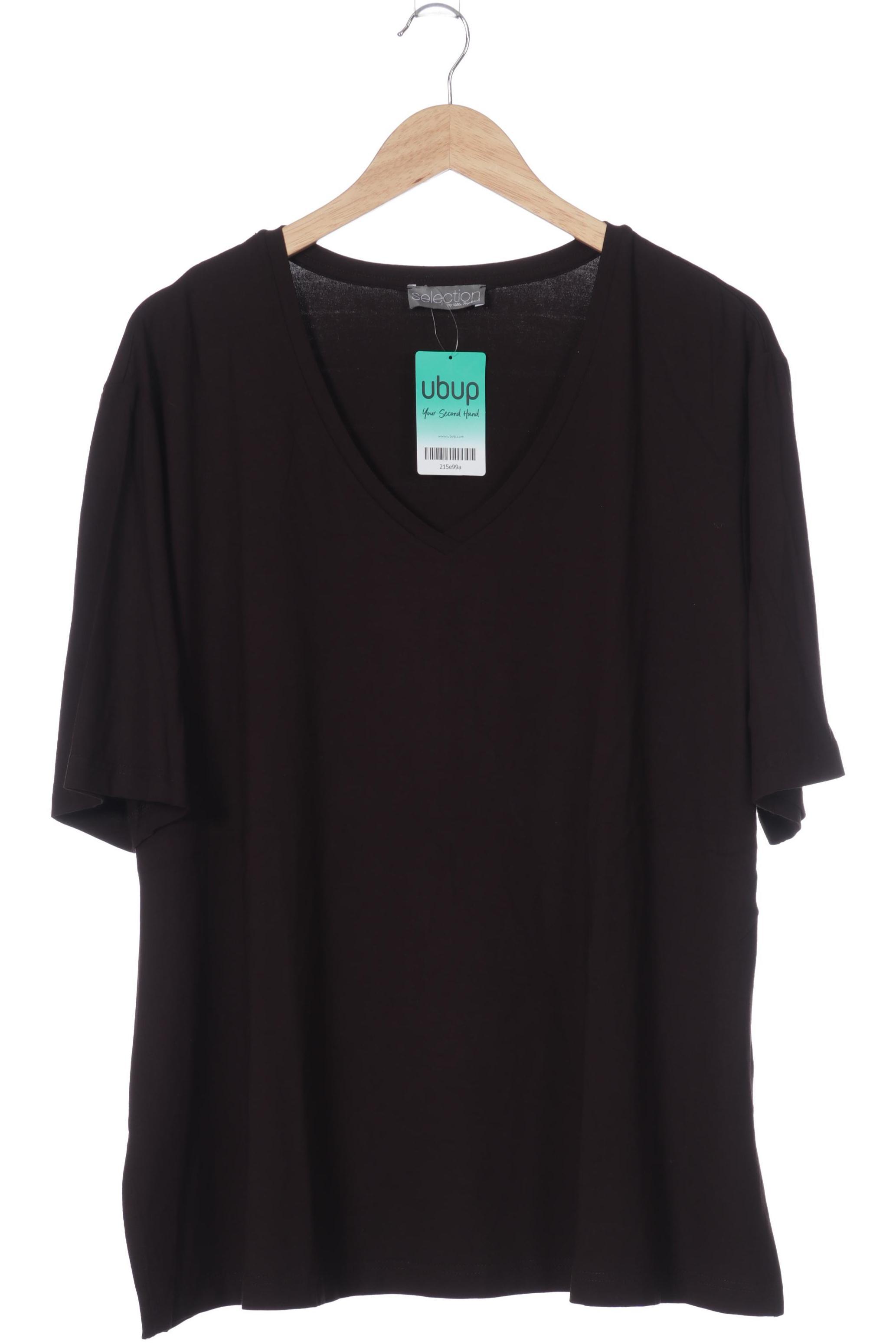 

Selection by Ulla Popken Damen T-Shirt, braun, Gr. 50