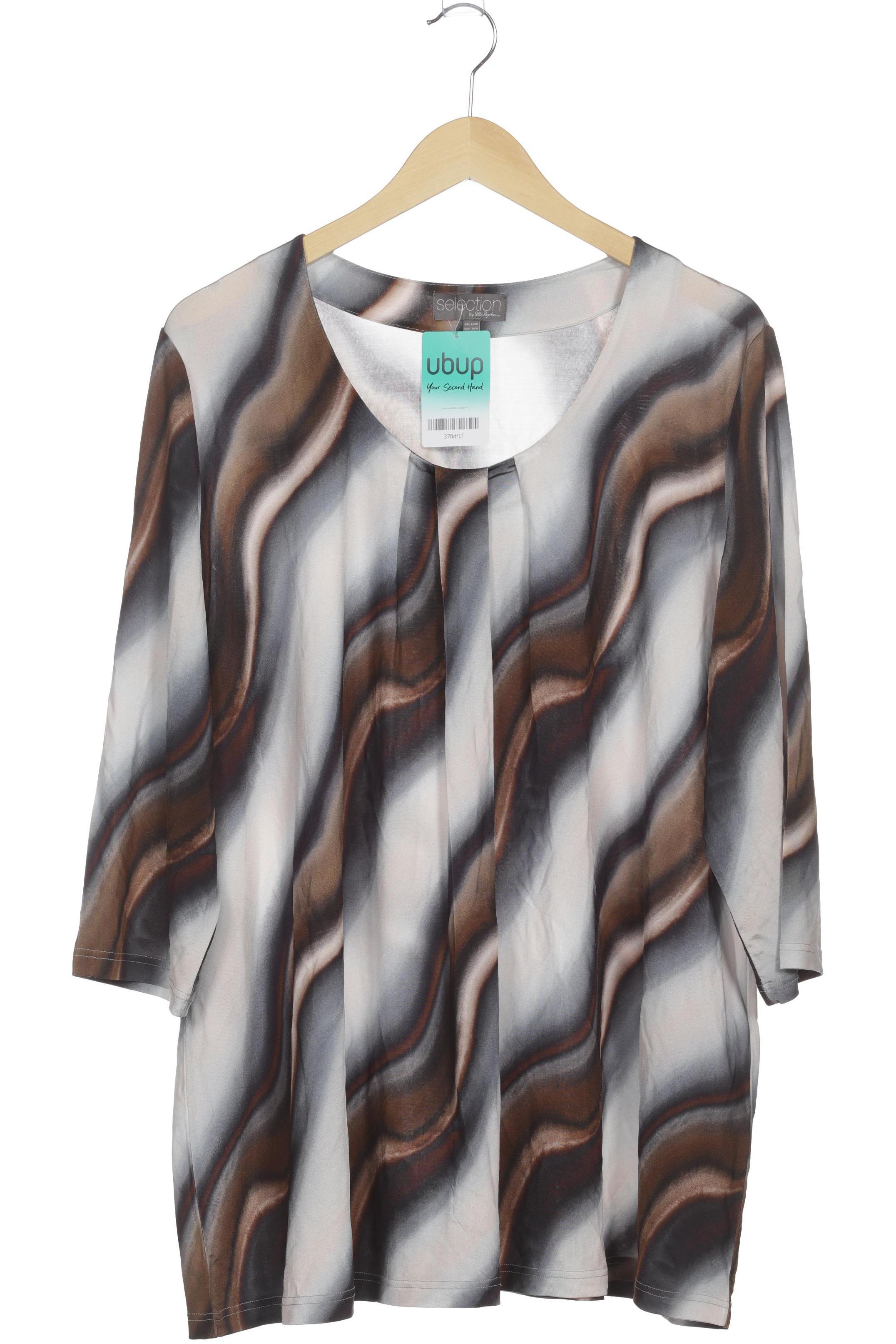 

Selection by Ulla Popken Damen T-Shirt, braun, Gr. 46