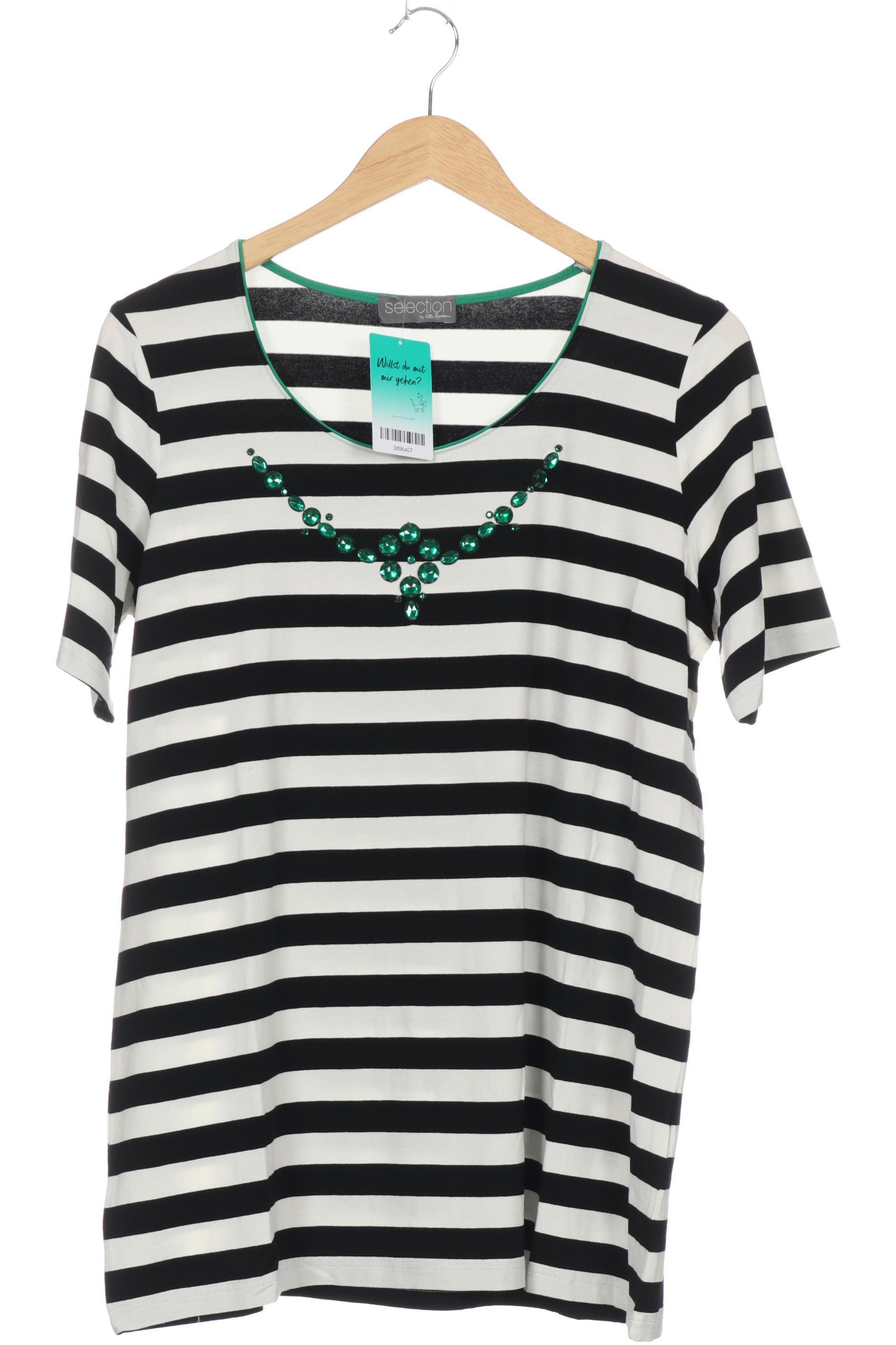 

Selection by Ulla Popken Damen T-Shirt, weiß, Gr. 42