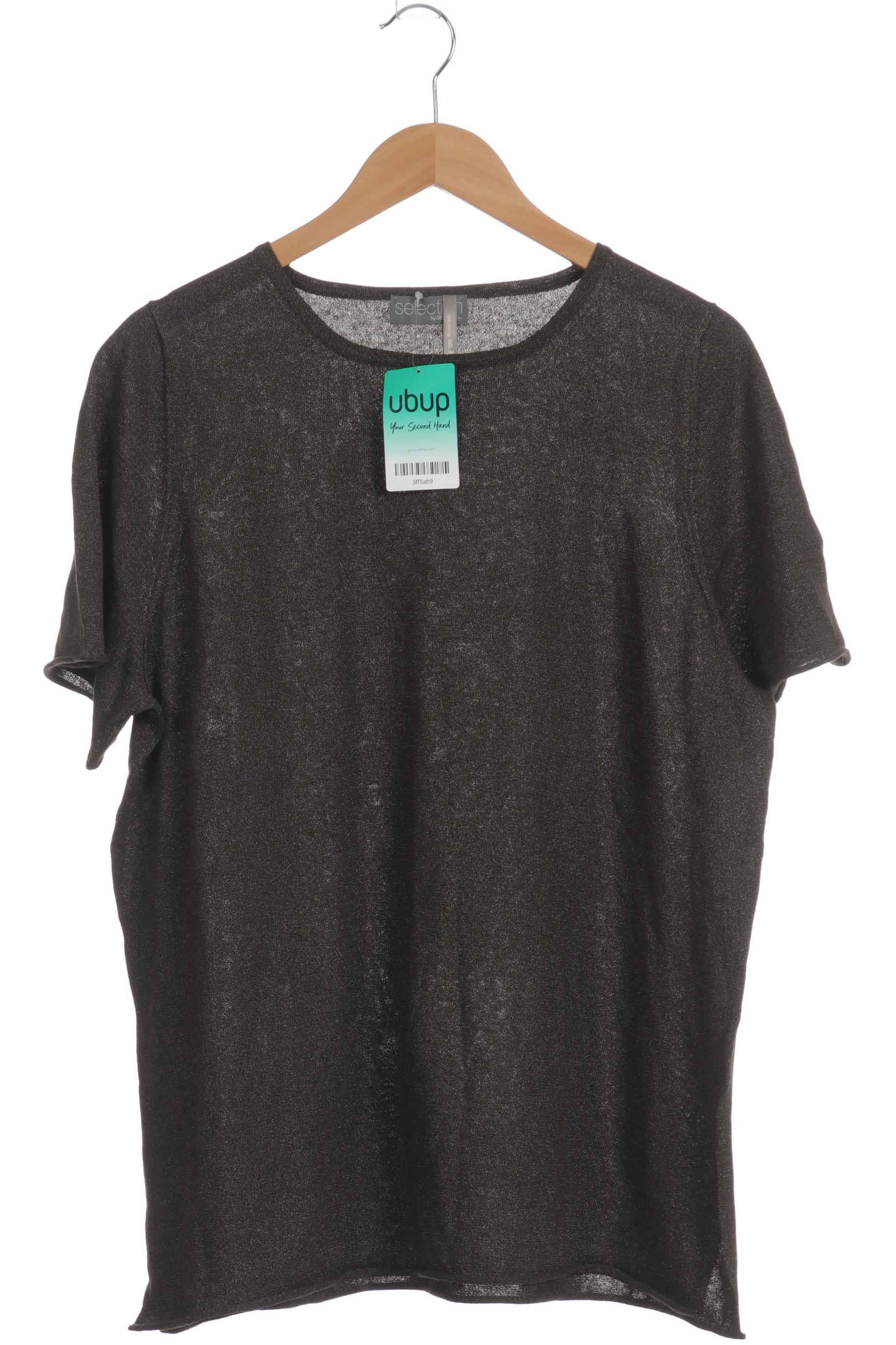 

Selection by Ulla Popken Damen T-Shirt, braun, Gr. 46