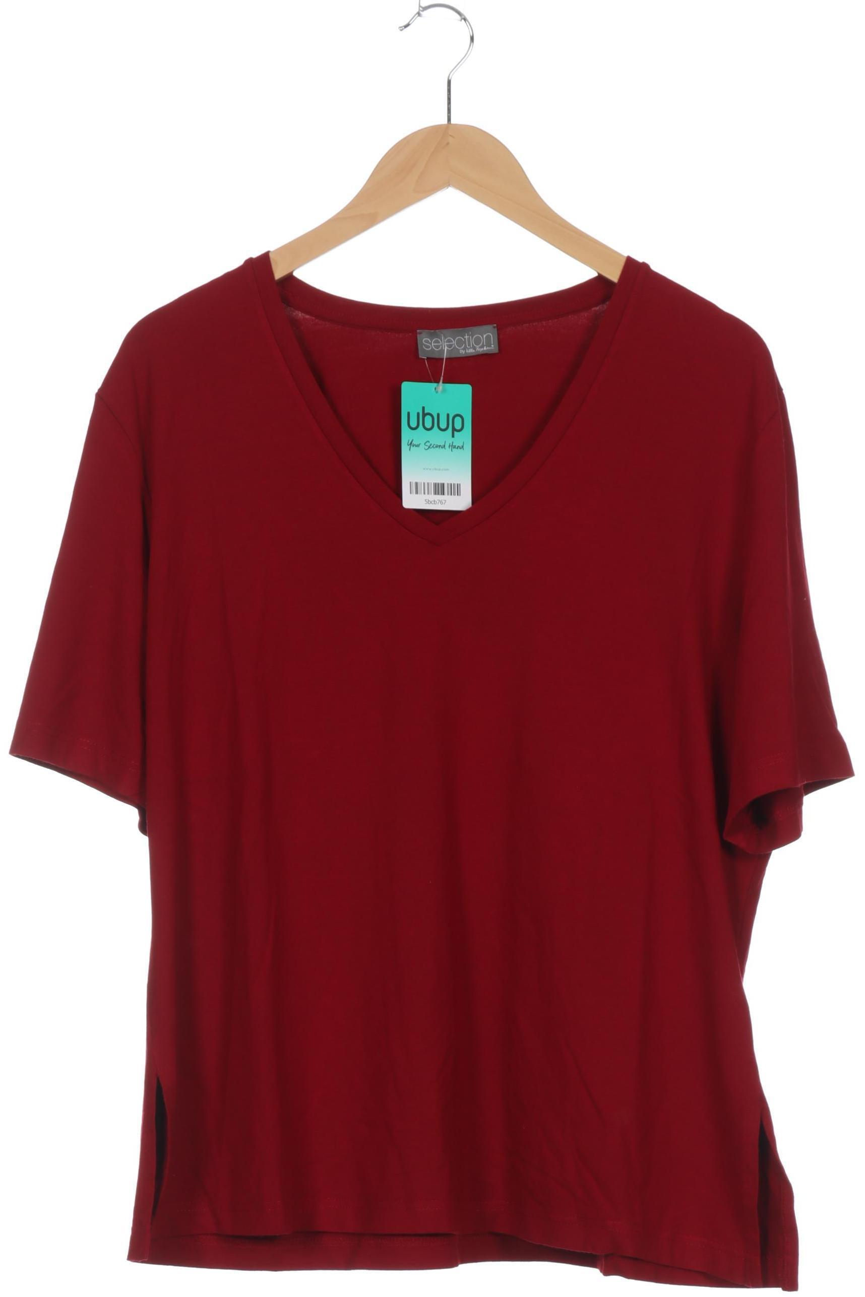 

Selection by Ulla Popken Damen T-Shirt, rot, Gr. 46