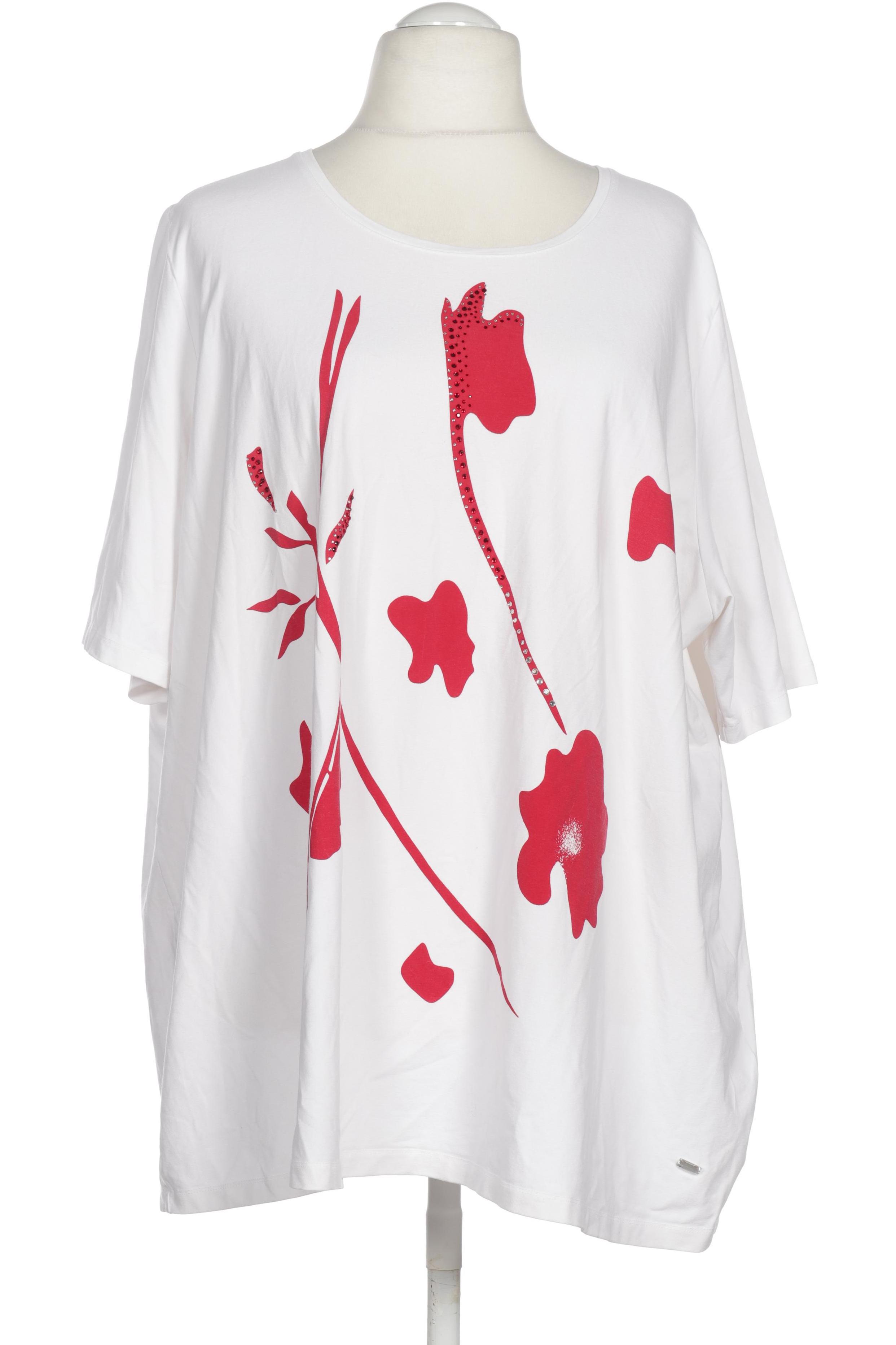 

Selection by Ulla Popken Damen T-Shirt, weiß, Gr. 58