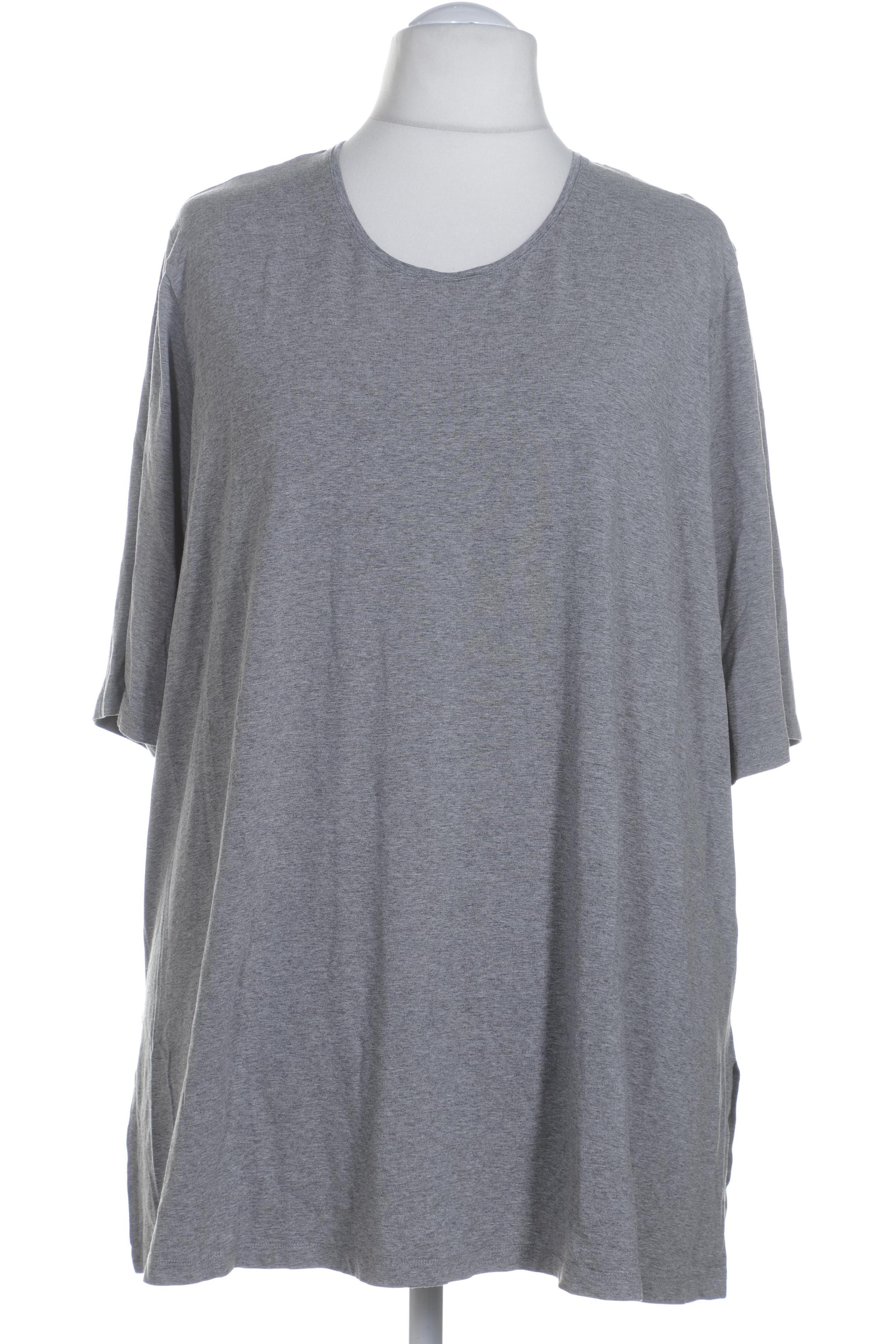 

Selection by Ulla Popken Damen T-Shirt, grau, Gr. 58
