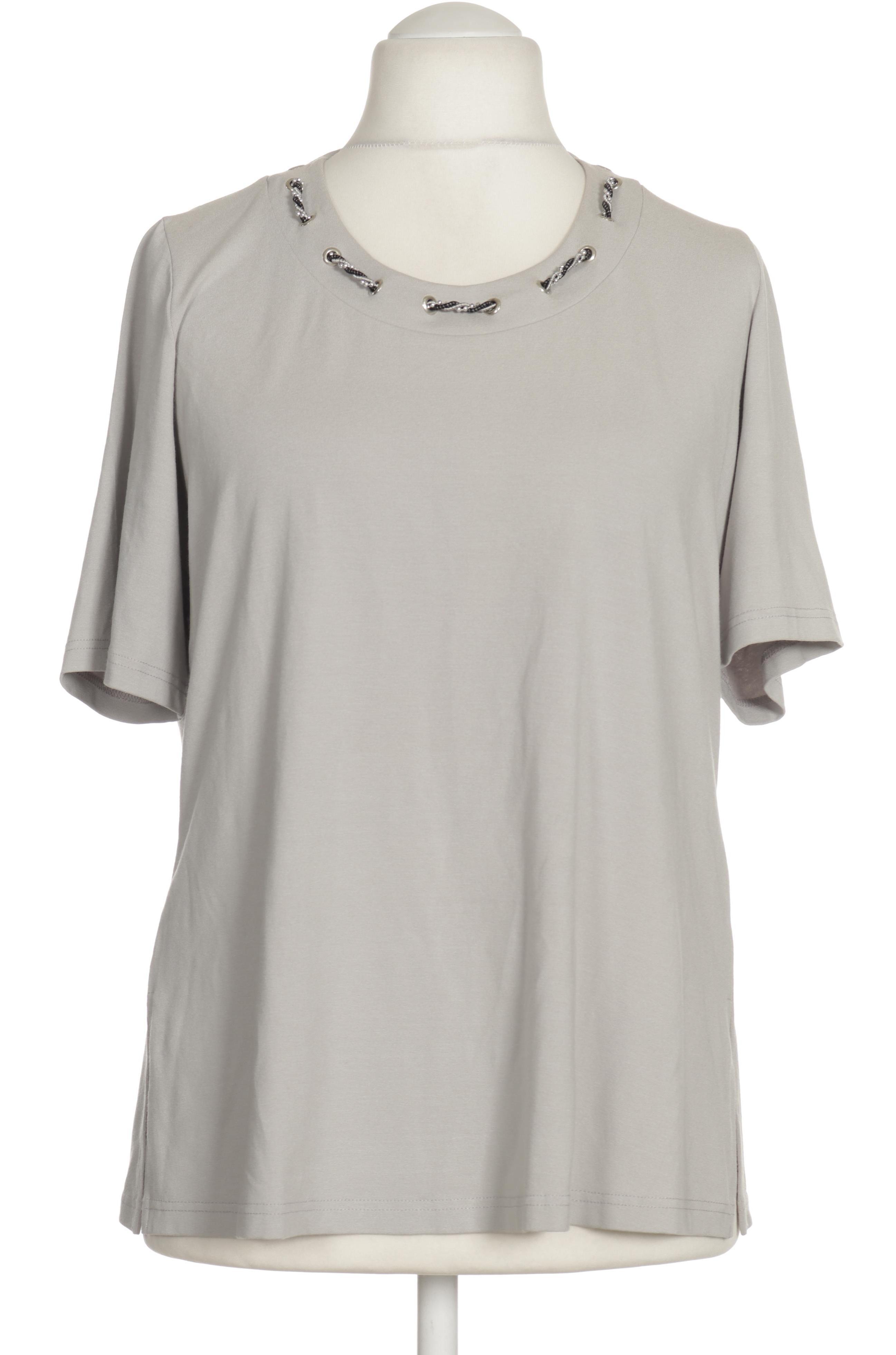 

Selection by Ulla Popken Damen T-Shirt, grau, Gr. 42