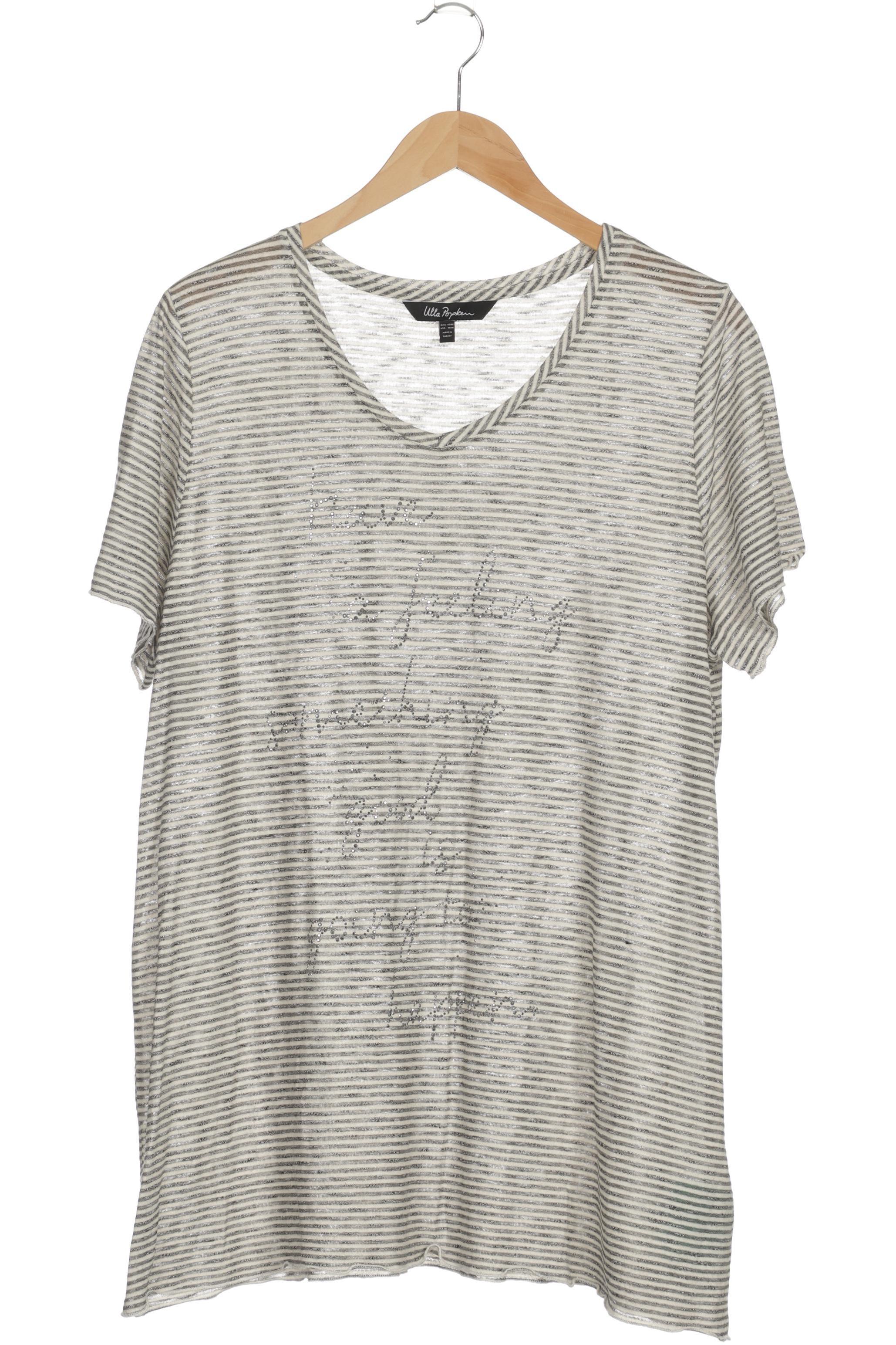 

Selection by Ulla Popken Damen T-Shirt, grau, Gr. 46