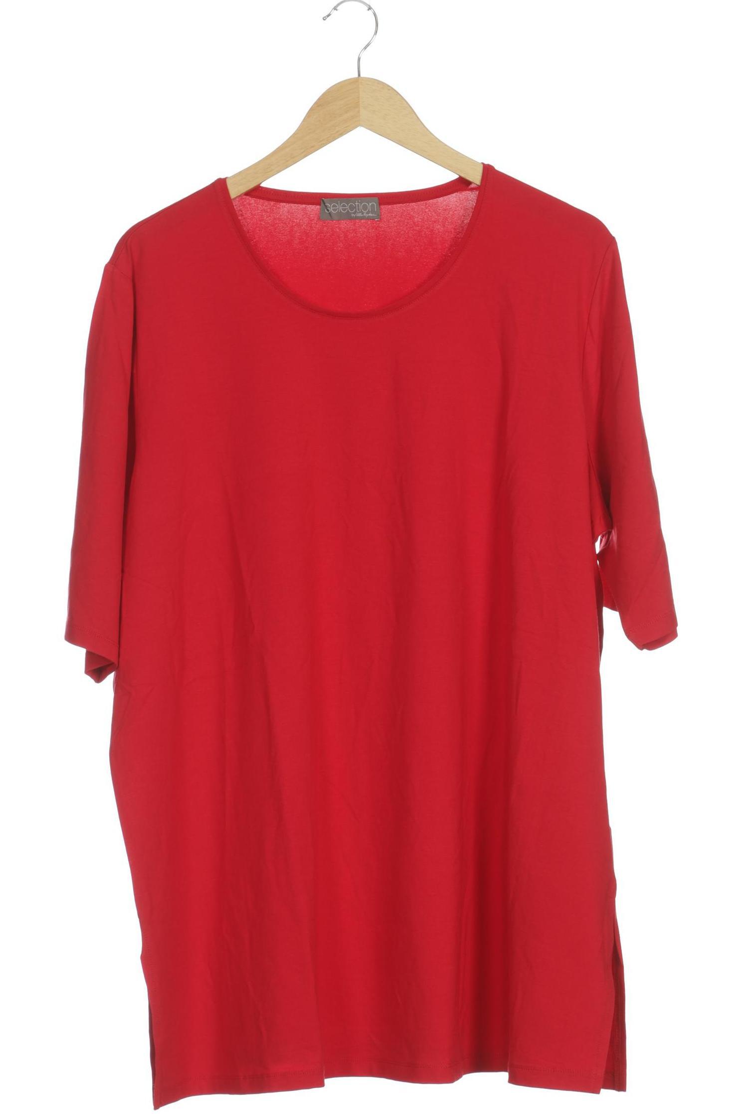 

Selection by Ulla Popken Damen T-Shirt, rot, Gr. 50