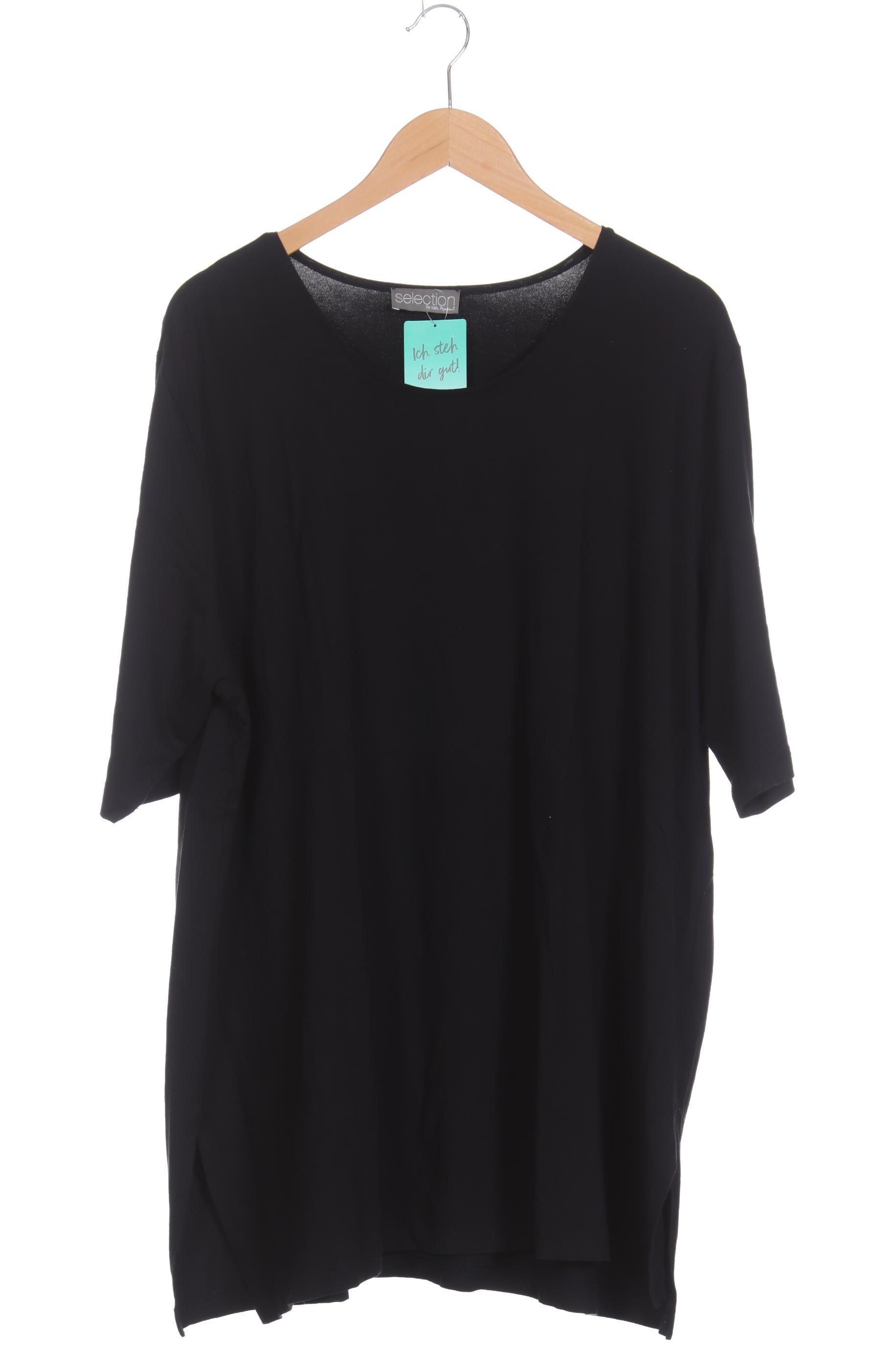 

Selection by Ulla Popken Damen T-Shirt, schwarz, Gr. 50