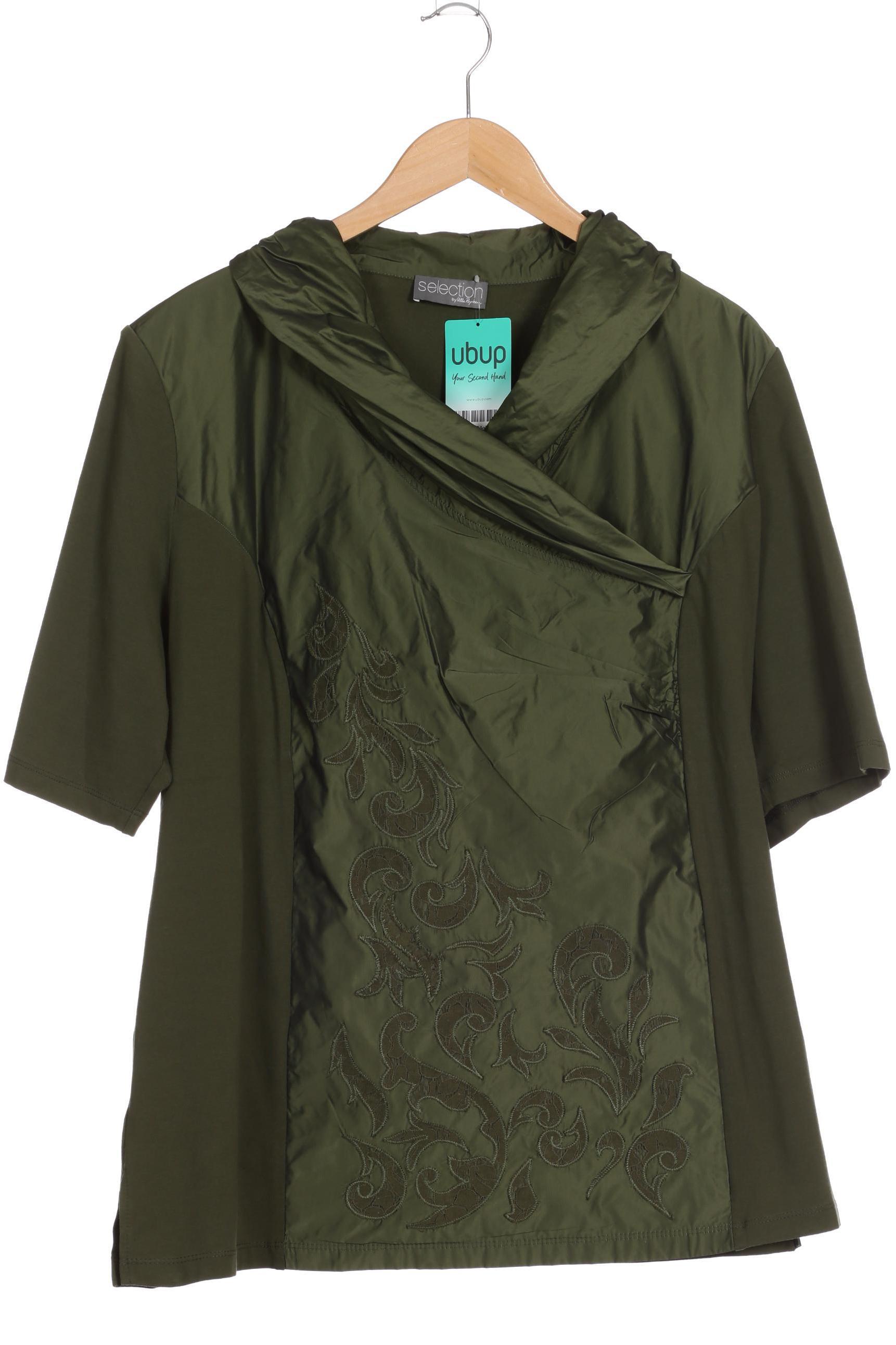 

Selection by Ulla Popken Damen T-Shirt, grün, Gr. 50