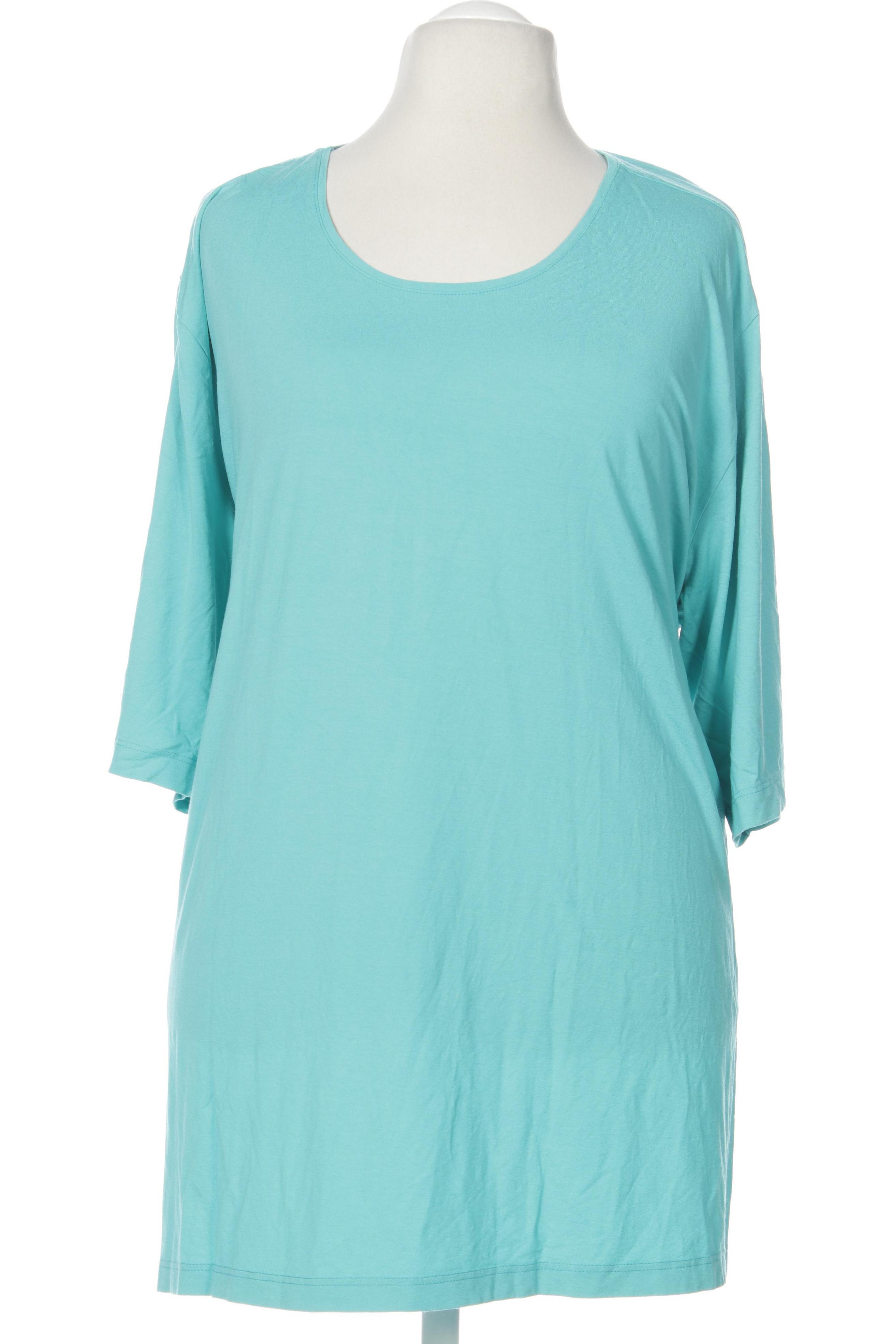 

Selection by Ulla Popken Damen T-Shirt, blau, Gr. 58