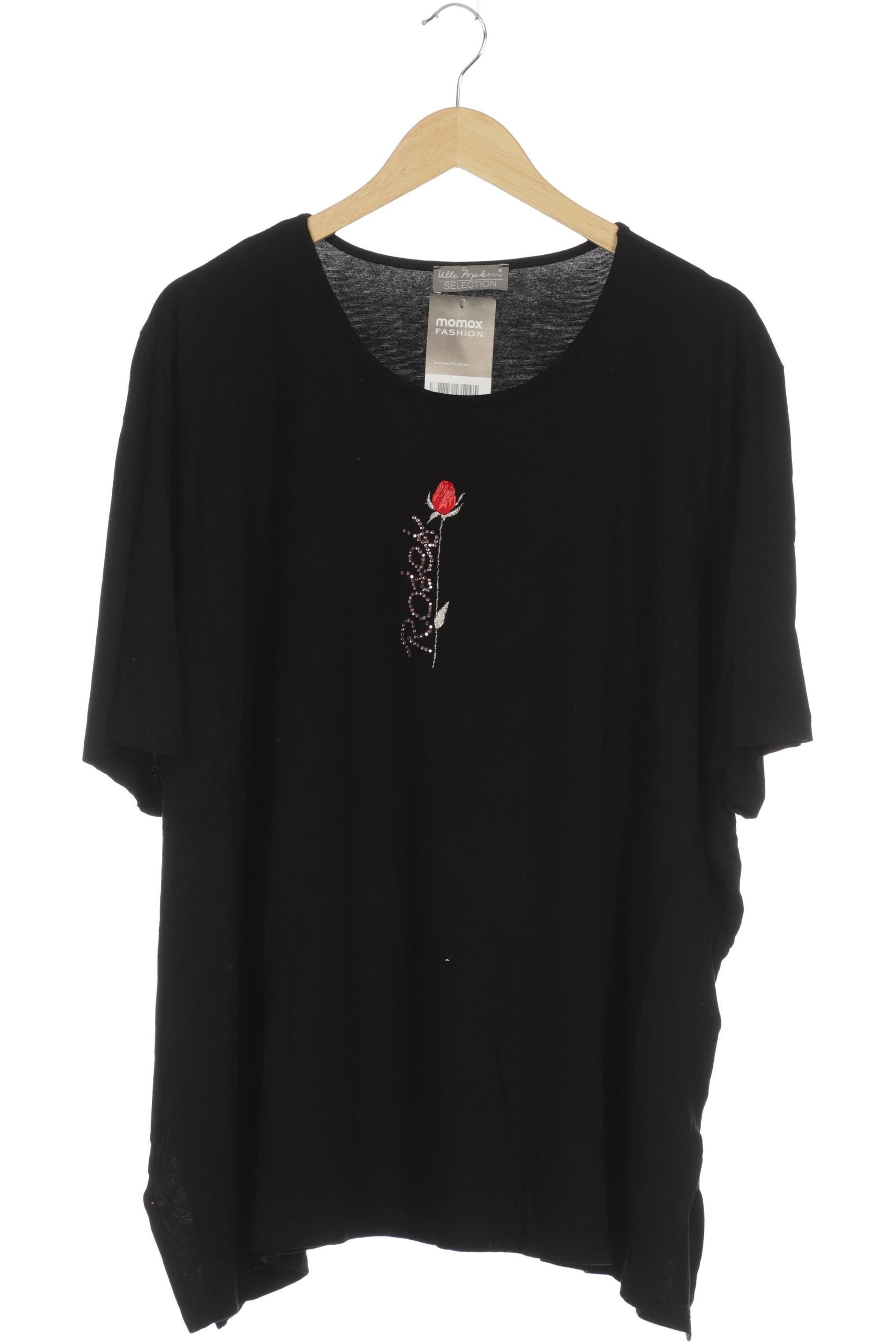 

Selection by Ulla Popken Damen T-Shirt, schwarz, Gr. 54