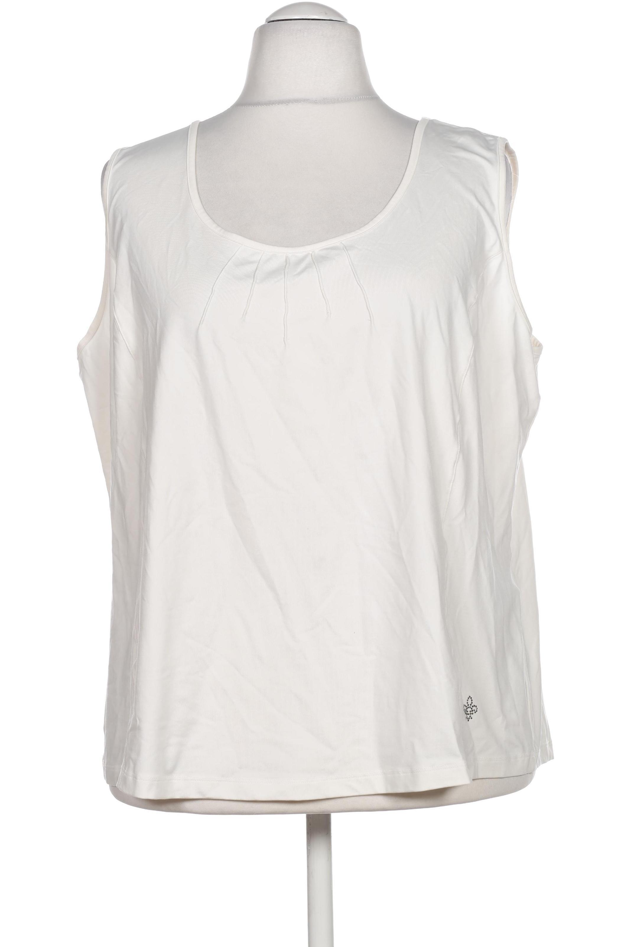 

Selection by Ulla Popken Damen Top, weiß, Gr. 54