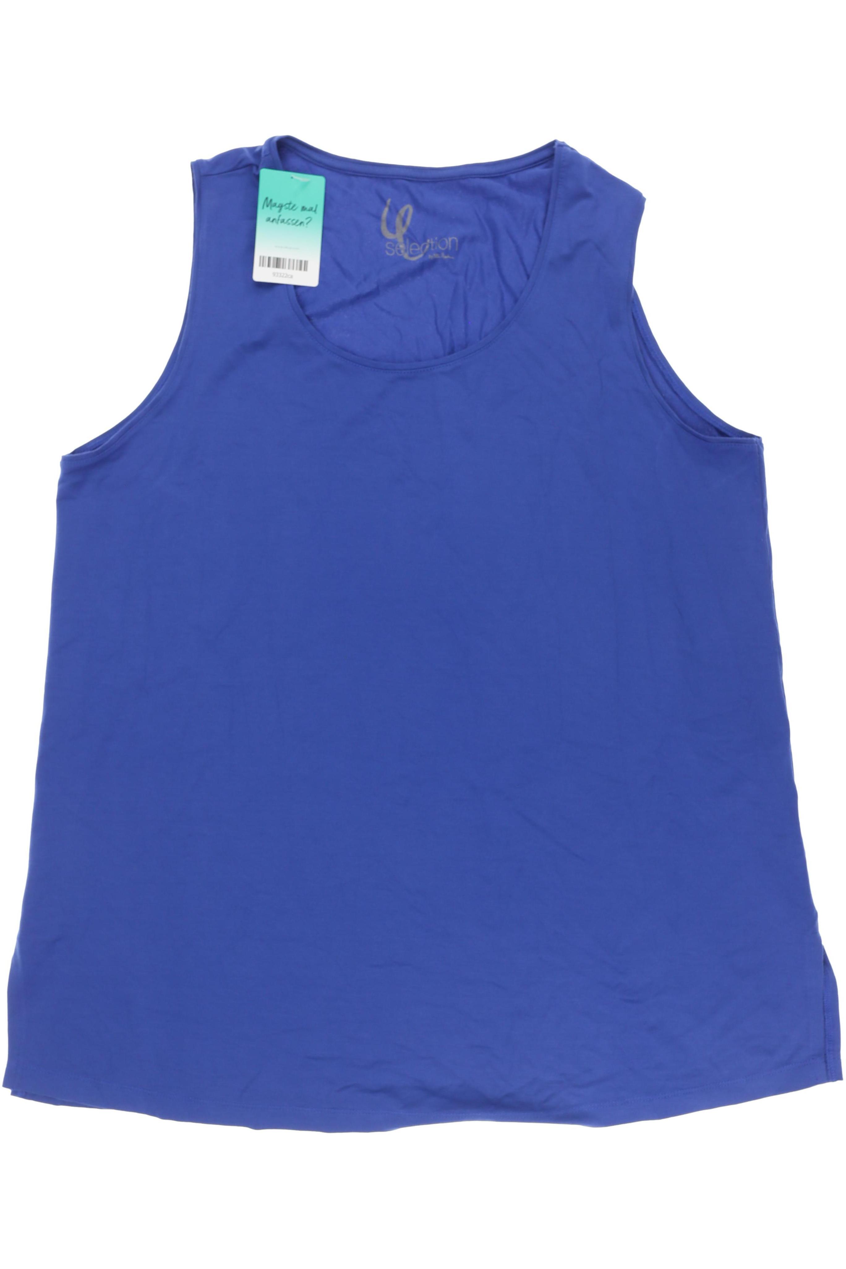 

Selection by Ulla Popken Damen Top, blau, Gr. 46