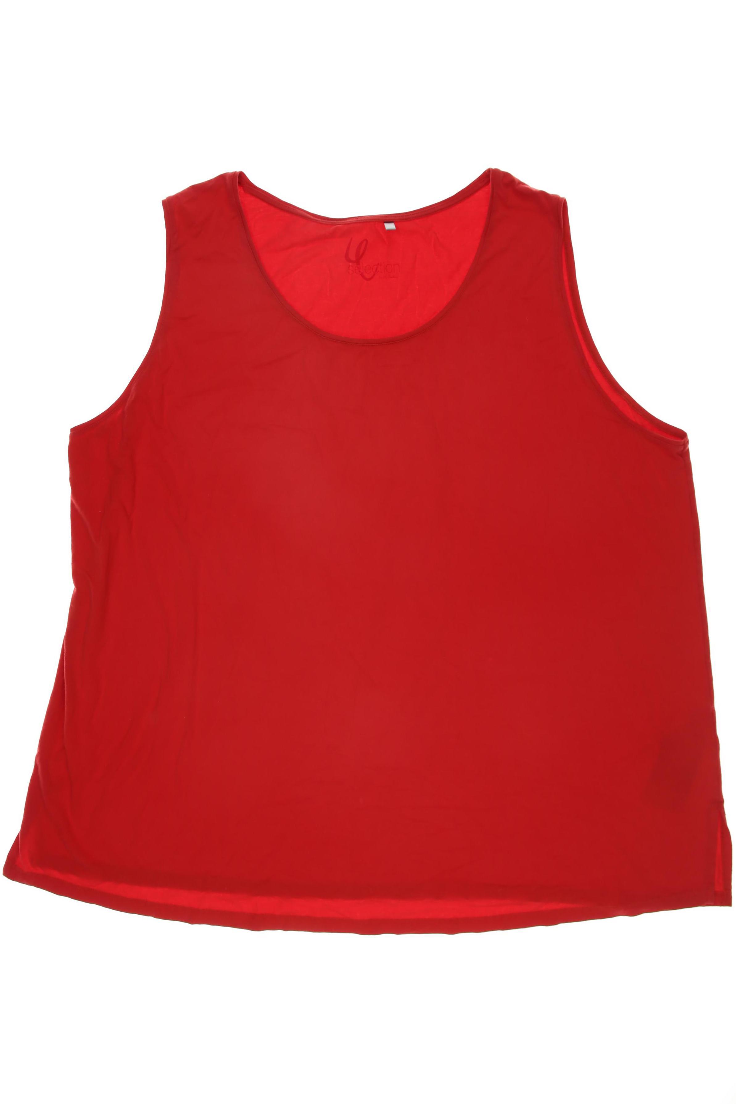 

Selection by Ulla Popken Damen Top, rot, Gr. 58