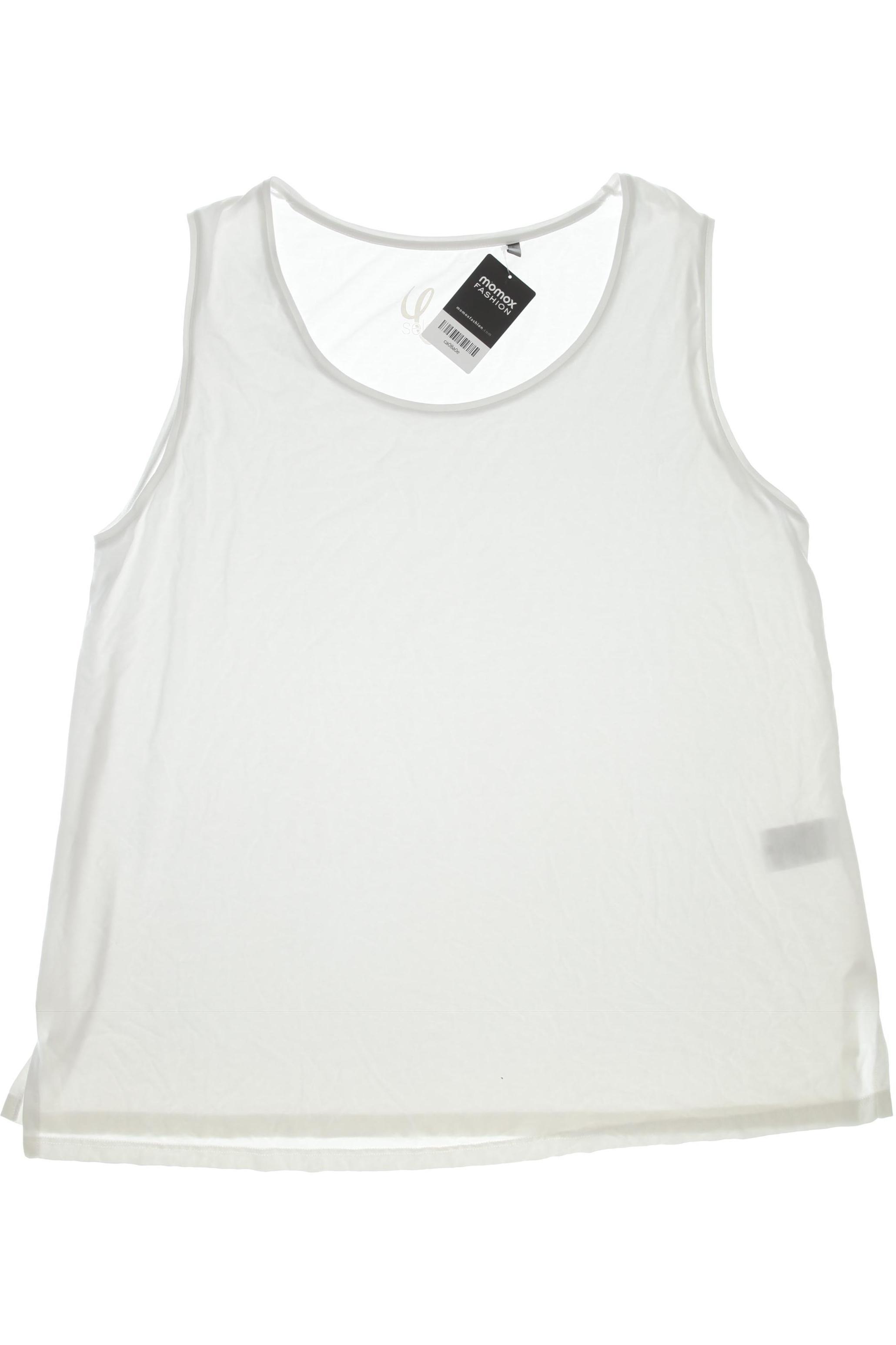 

Selection by Ulla Popken Damen Top, weiß, Gr. 50