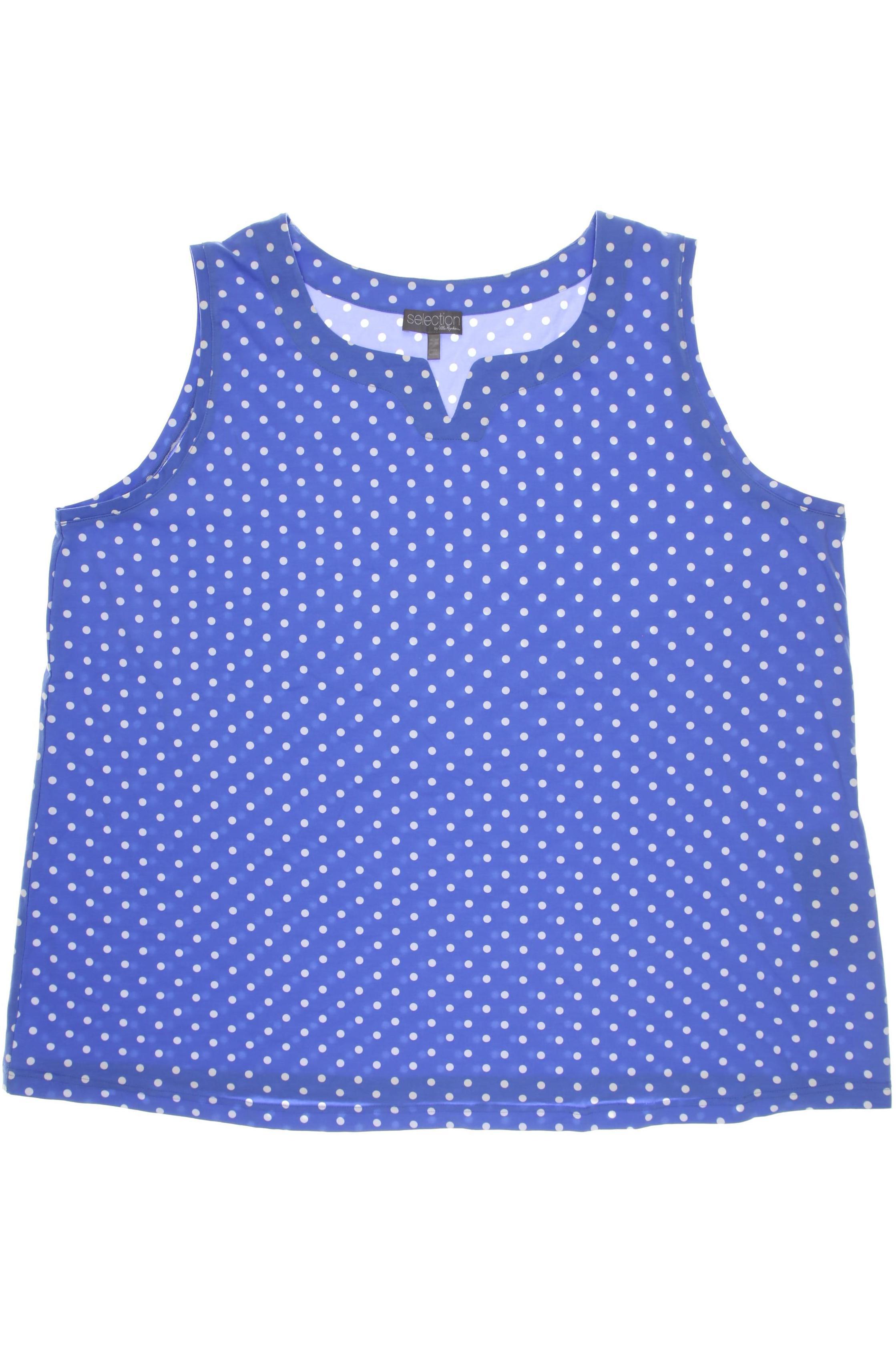 

Selection by Ulla Popken Damen Top, blau, Gr. 54