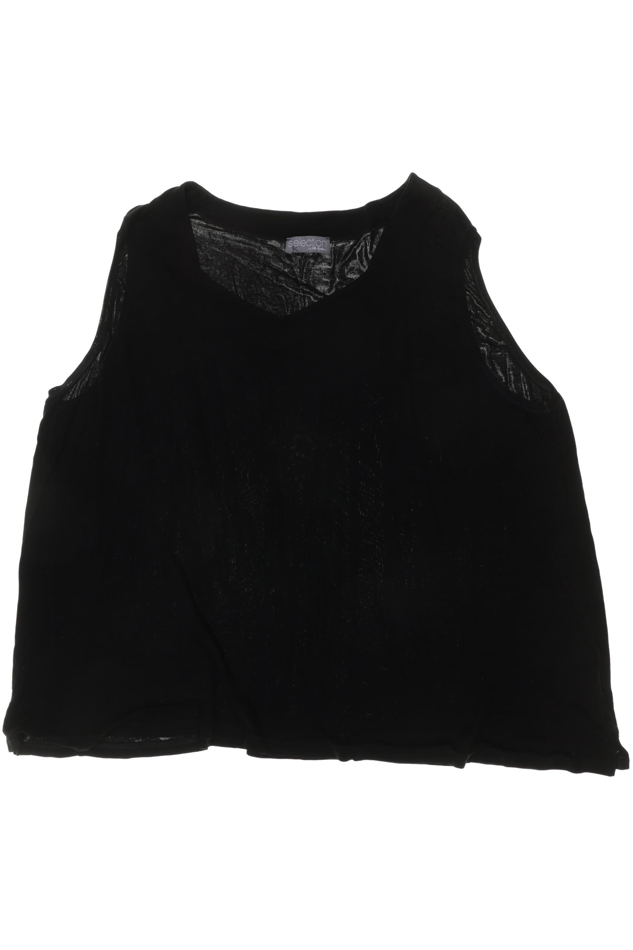 

Selection by Ulla Popken Damen Top, schwarz, Gr. 58