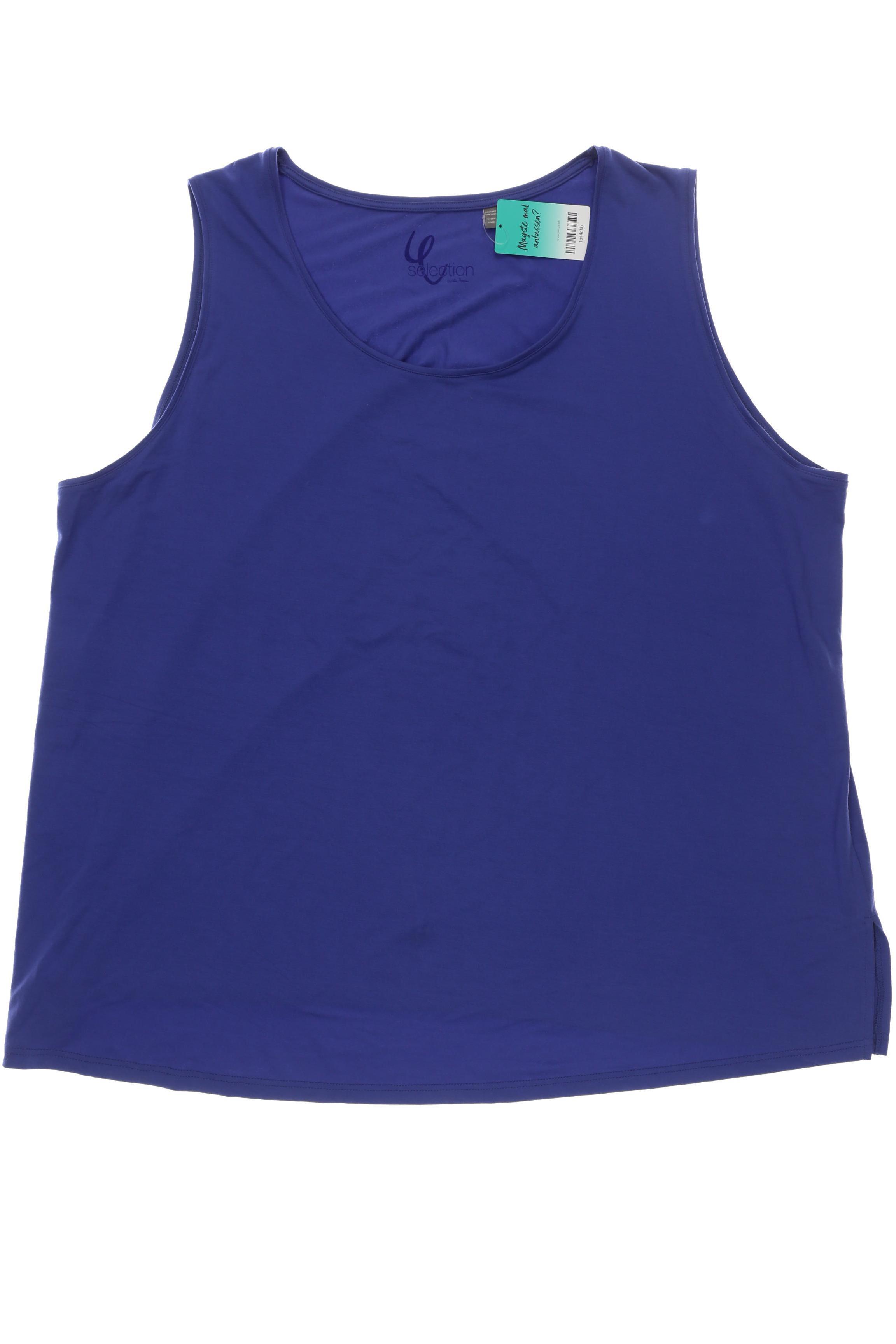 

Selection by Ulla Popken Damen Top, blau, Gr. 58