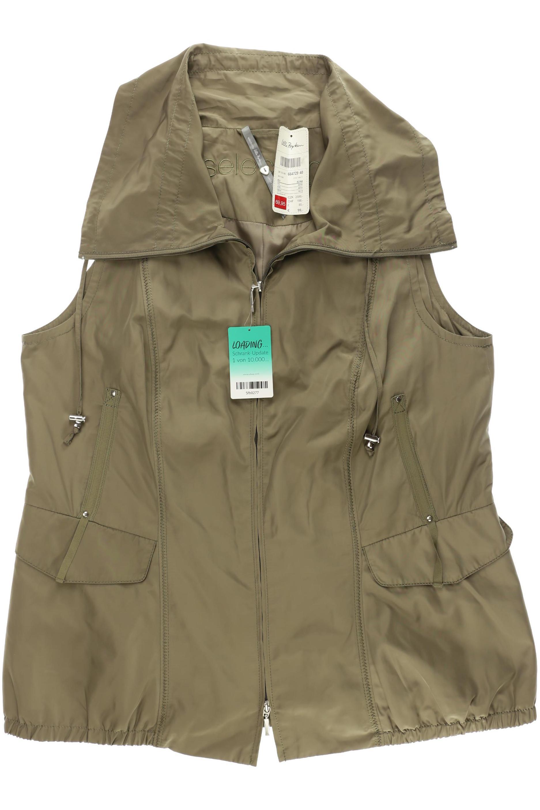 

Selection by Ulla Popken Damen Weste, grün, Gr. 42