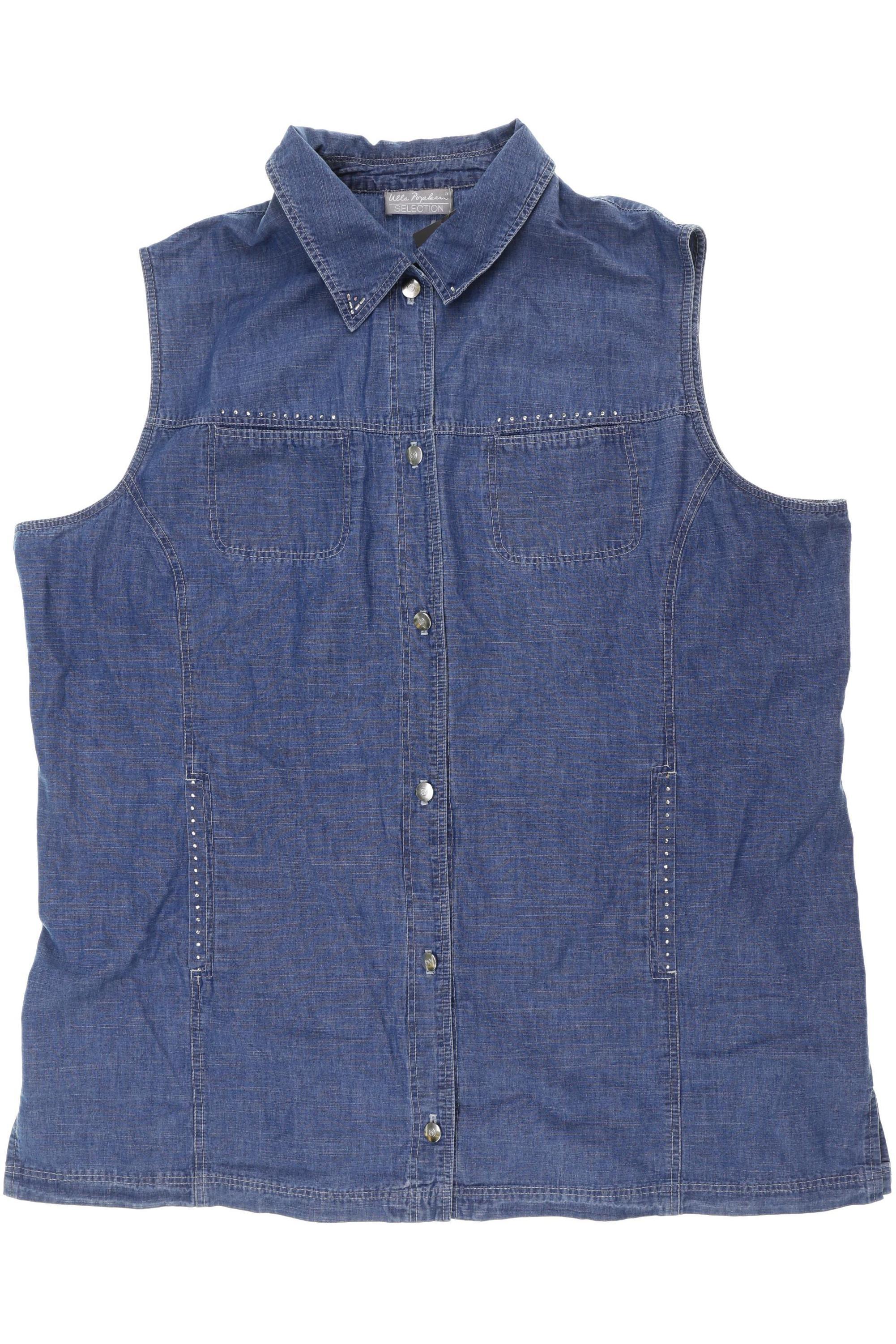 

Selection by Ulla Popken Damen Weste, blau, Gr. 46