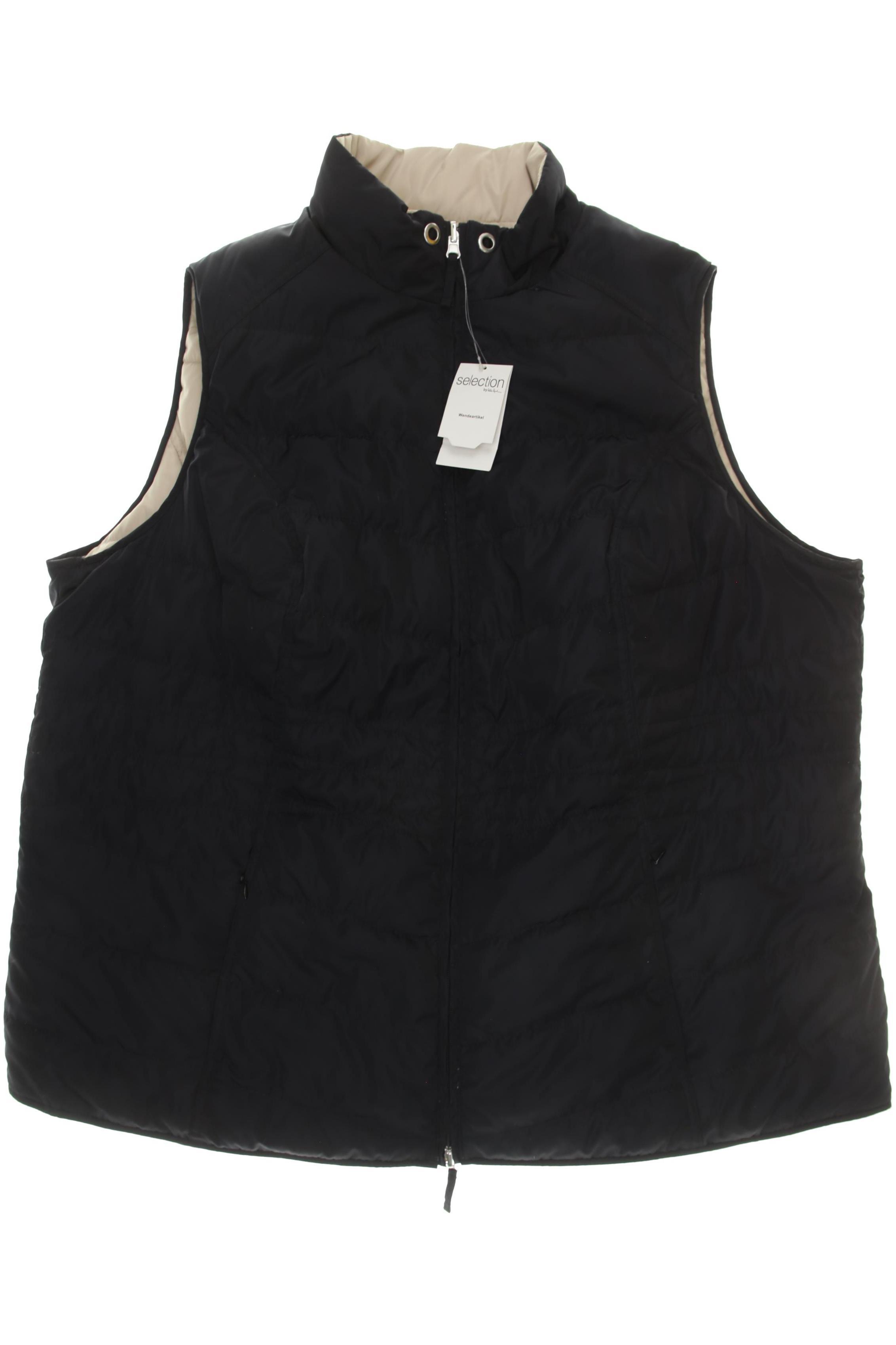 

Selection by Ulla Popken Damen Weste, schwarz, Gr. 54