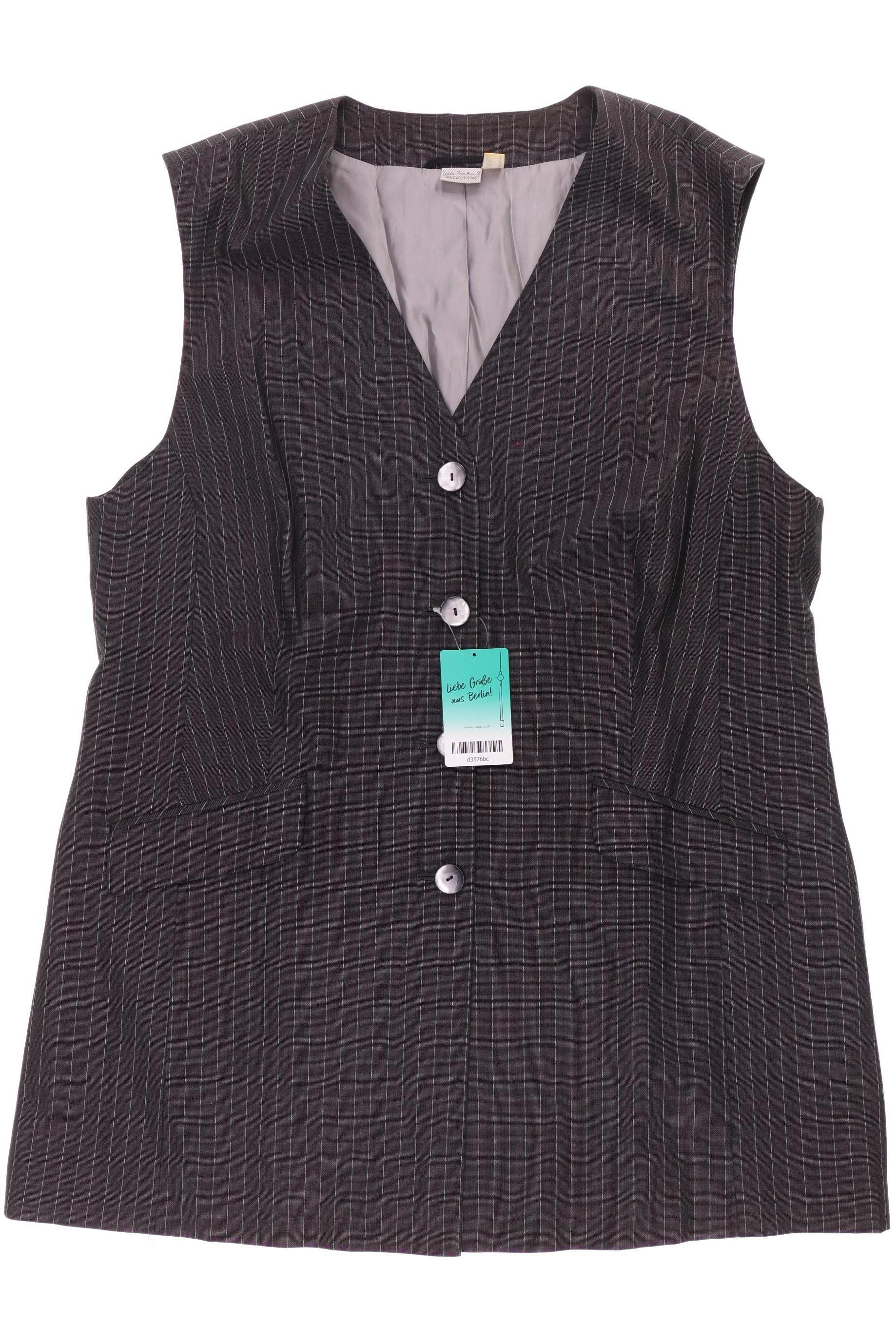 

Selection by Ulla Popken Damen Weste, grau, Gr. 46