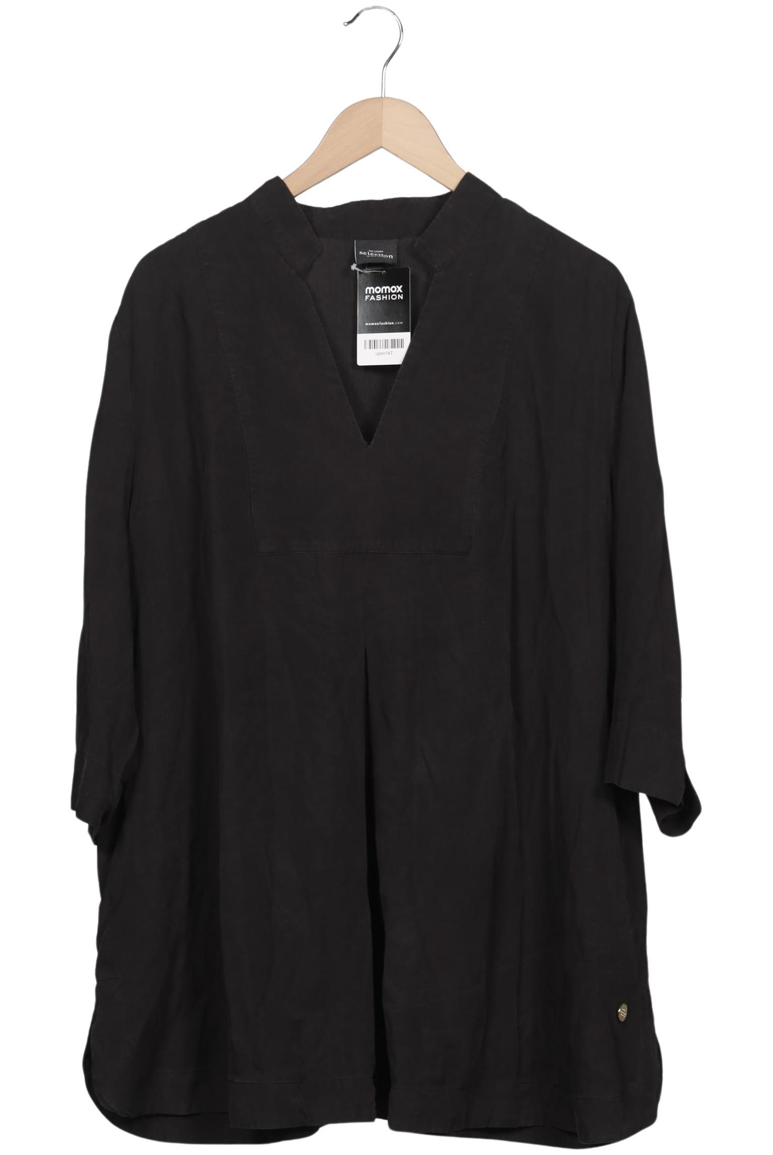 

Selection by Ulla Popken Damen Bluse, schwarz, Gr. 50