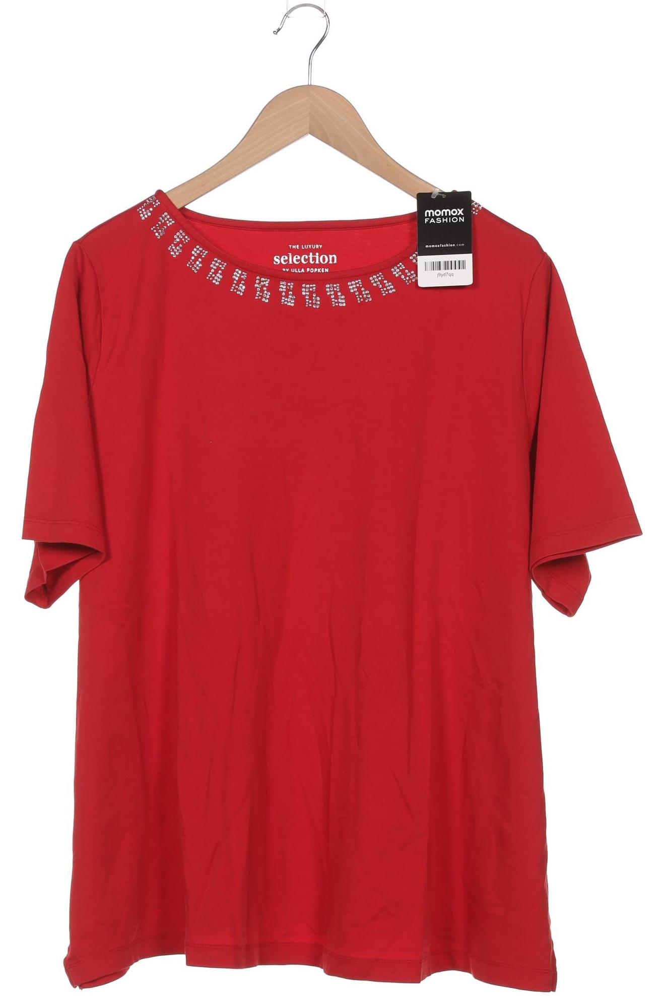 

Selection by Ulla Popken Damen T-Shirt, rot, Gr. 50