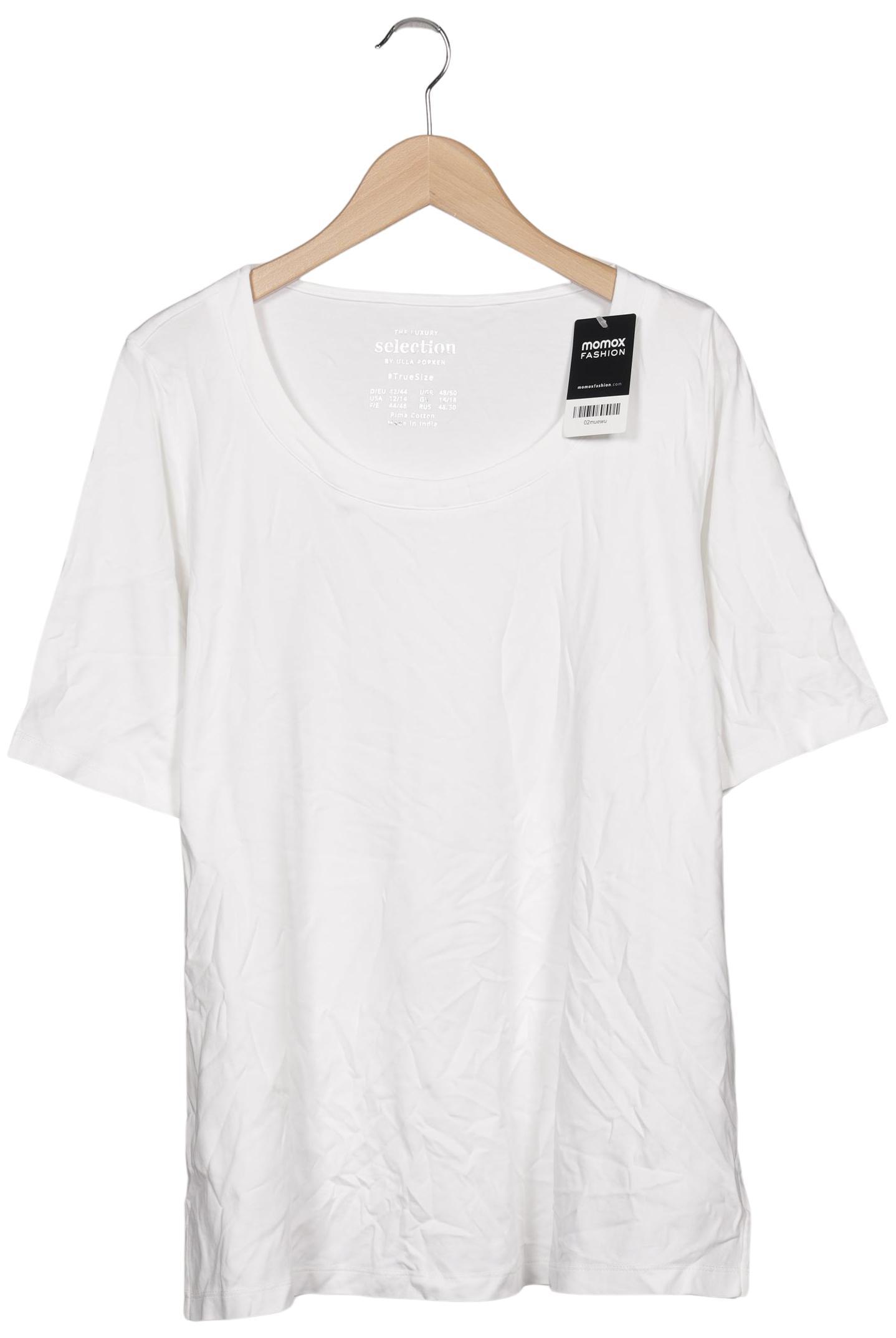 

Selection by Ulla Popken Damen T-Shirt, weiß, Gr. 42