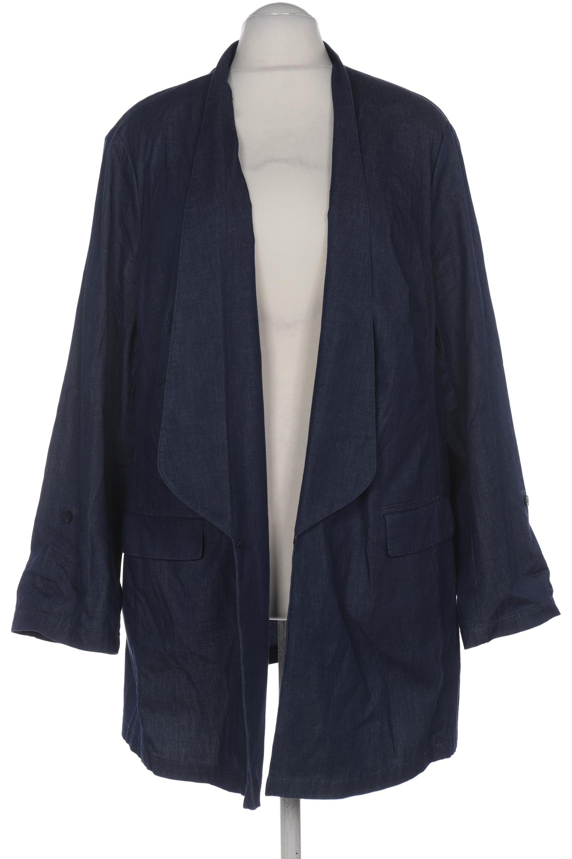 

Selection by Ulla Popken Damen Blazer, marineblau, Gr. 54