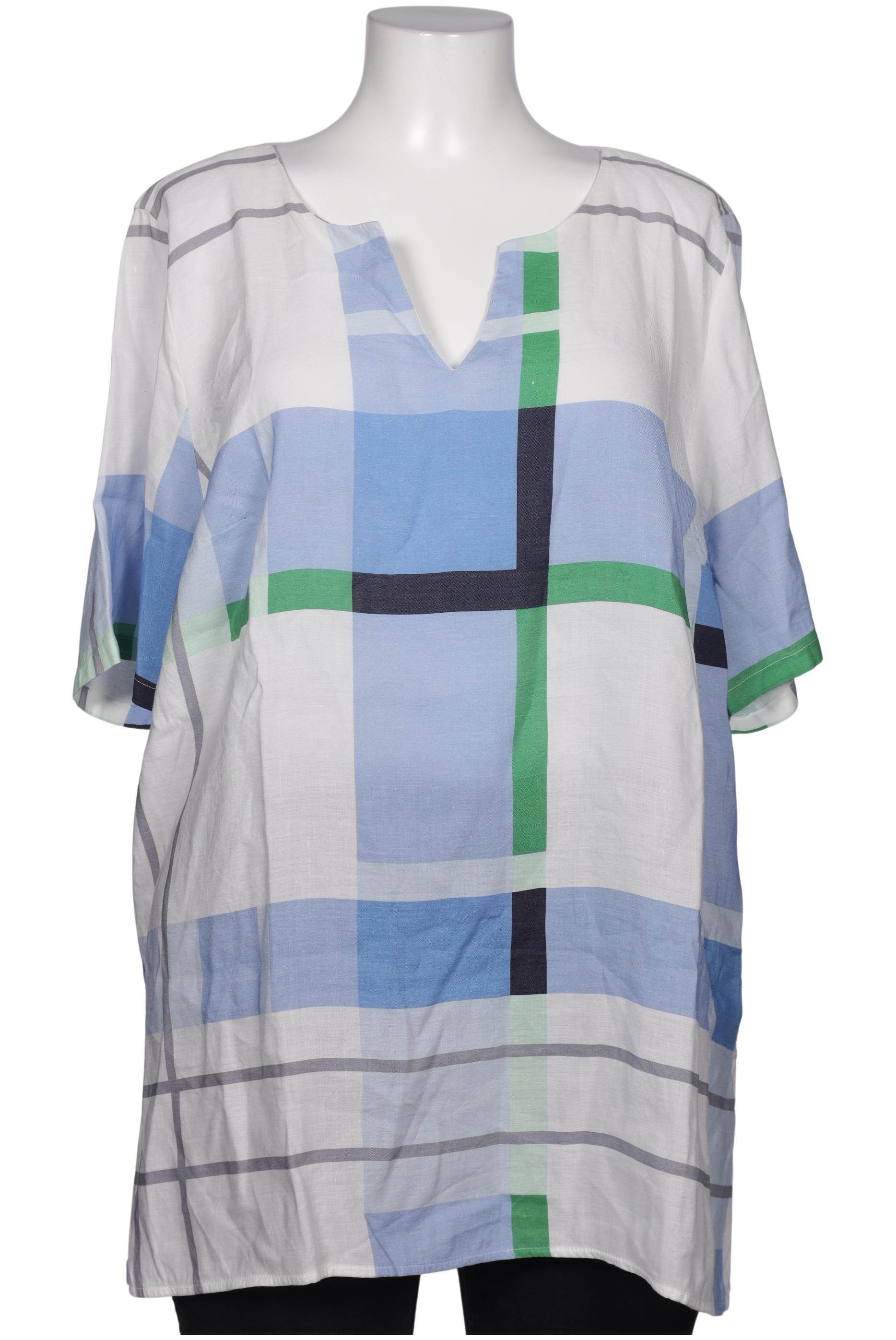 

Selection by Ulla Popken Damen Bluse, blau, Gr. 46