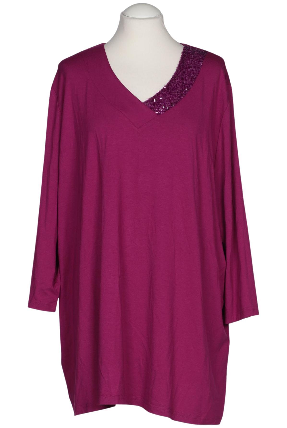 

Selection by Ulla Popken Damen Langarmshirt, flieder, Gr. 54