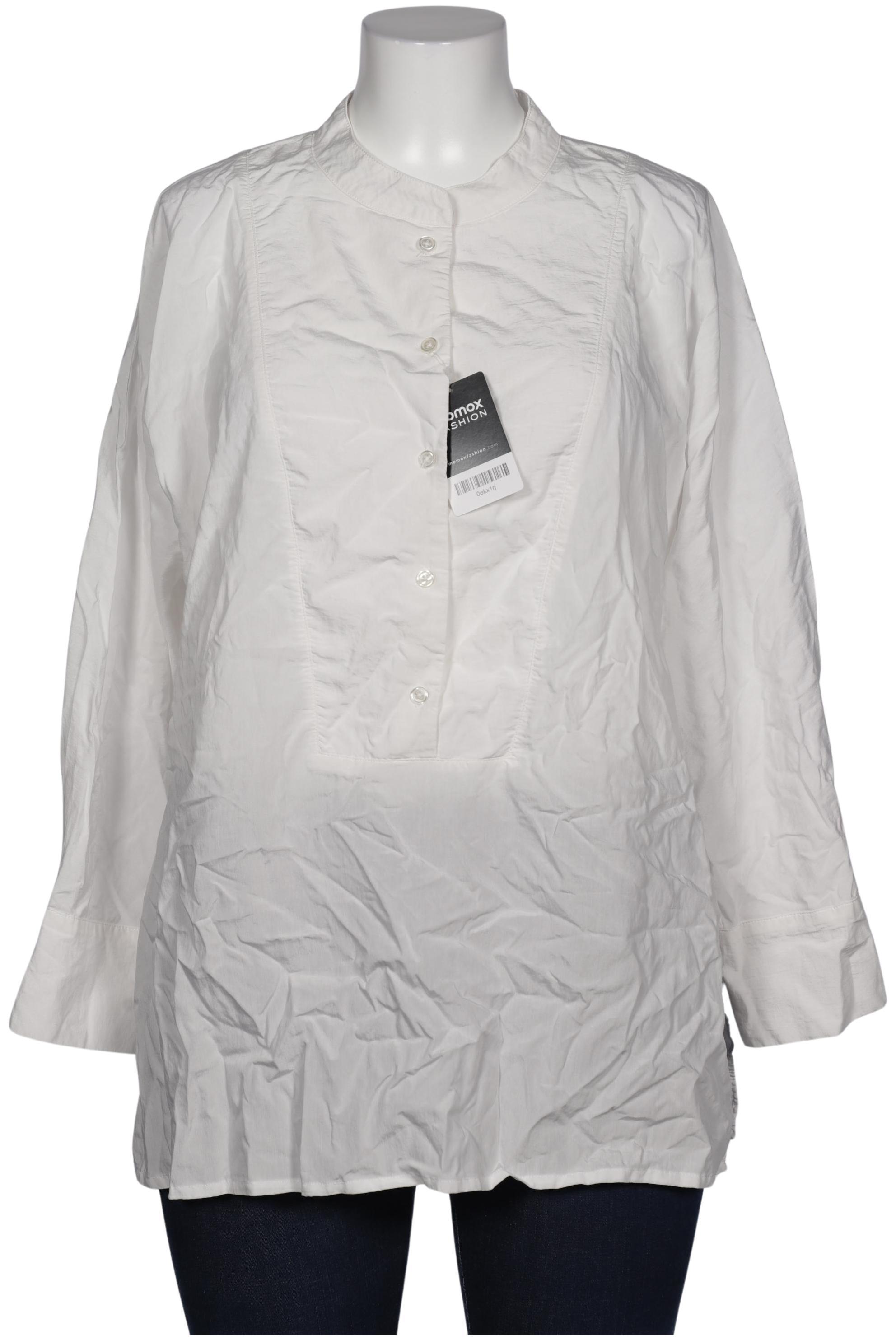 

Selection by Ulla Popken Damen Bluse, weiß, Gr. 50