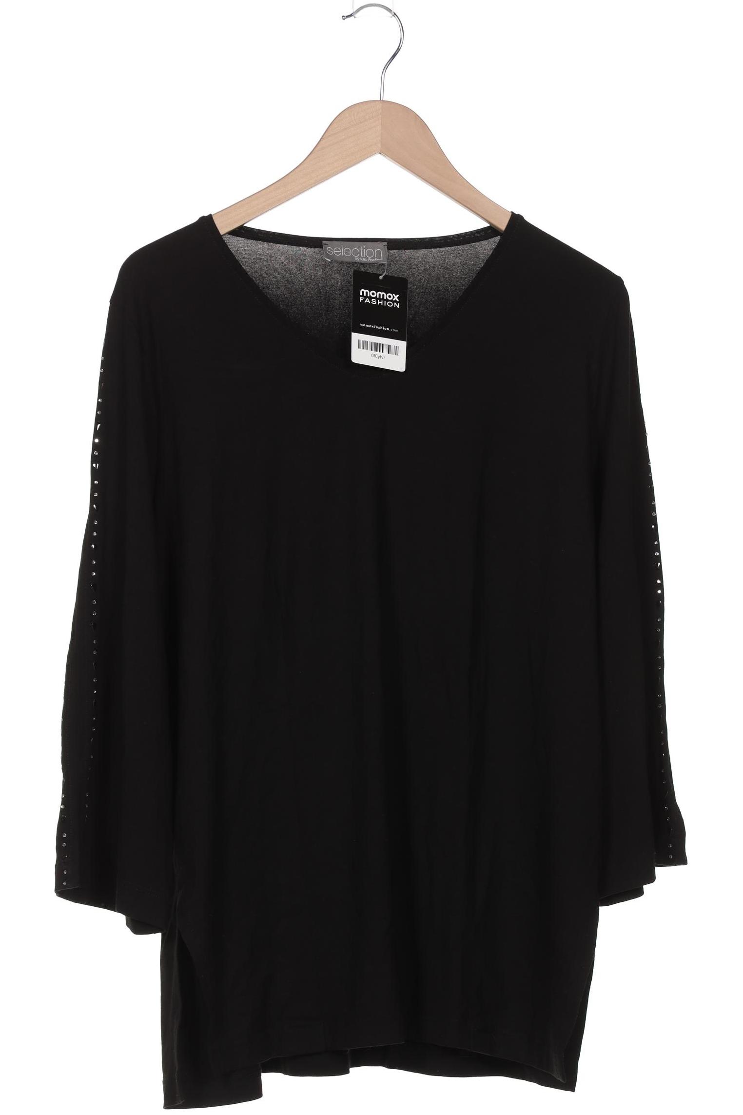

Selection by Ulla Popken Damen Langarmshirt, schwarz, Gr. 46