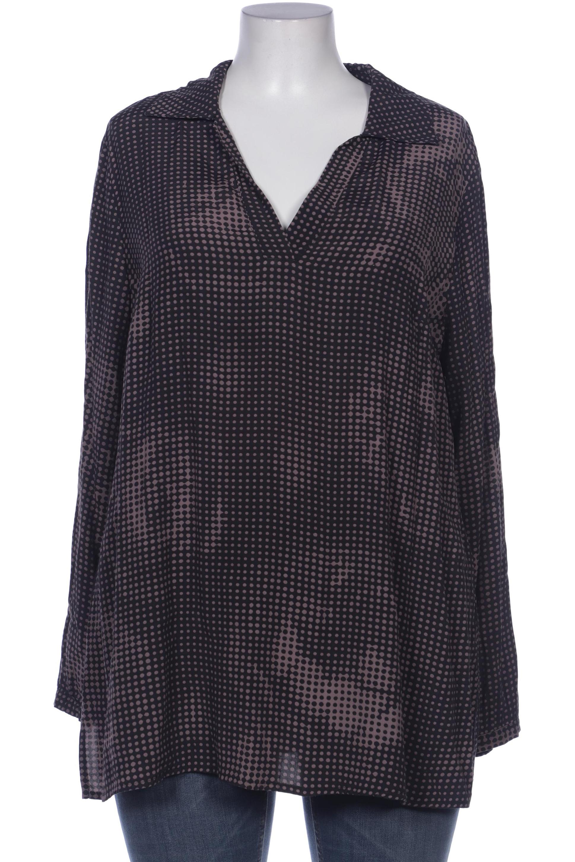 

Selection by Ulla Popken Damen Bluse, braun, Gr. 46