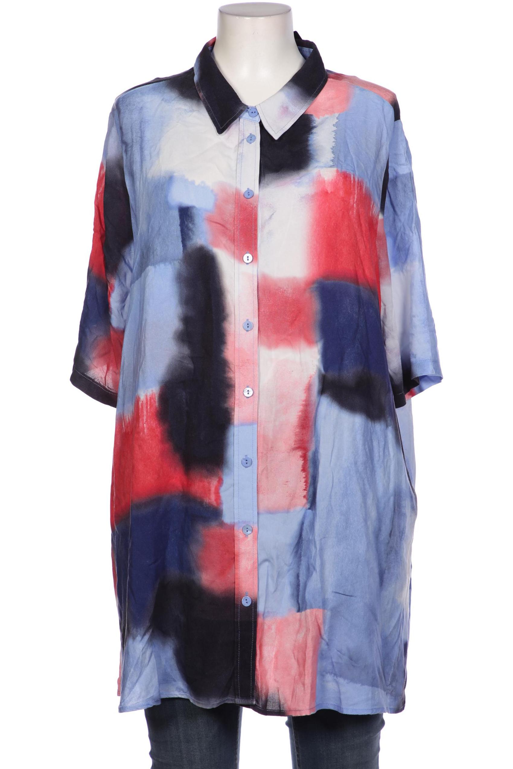 

Selection by Ulla Popken Damen Bluse, blau, Gr. 50