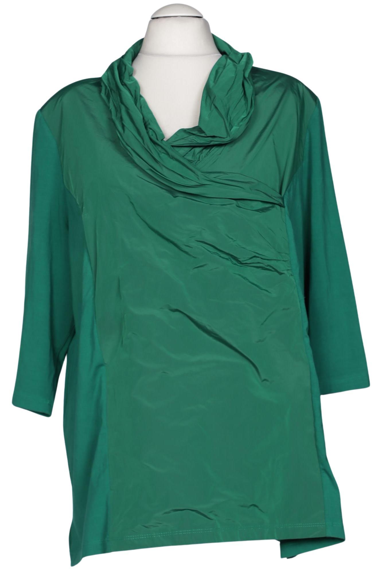 

Selection by Ulla Popken Damen Bluse, grün, Gr. 54