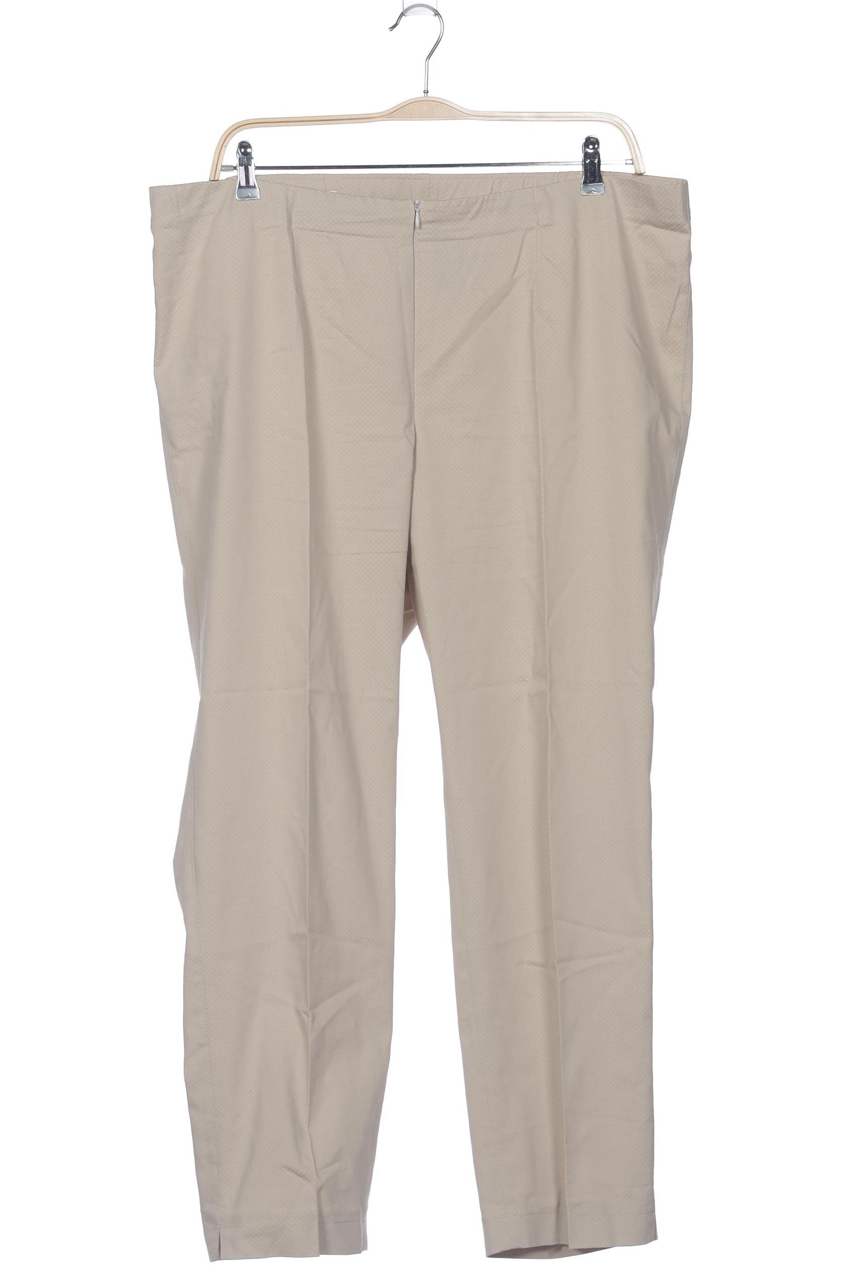

Selection by Ulla Popken Damen Stoffhose, beige, Gr. 50