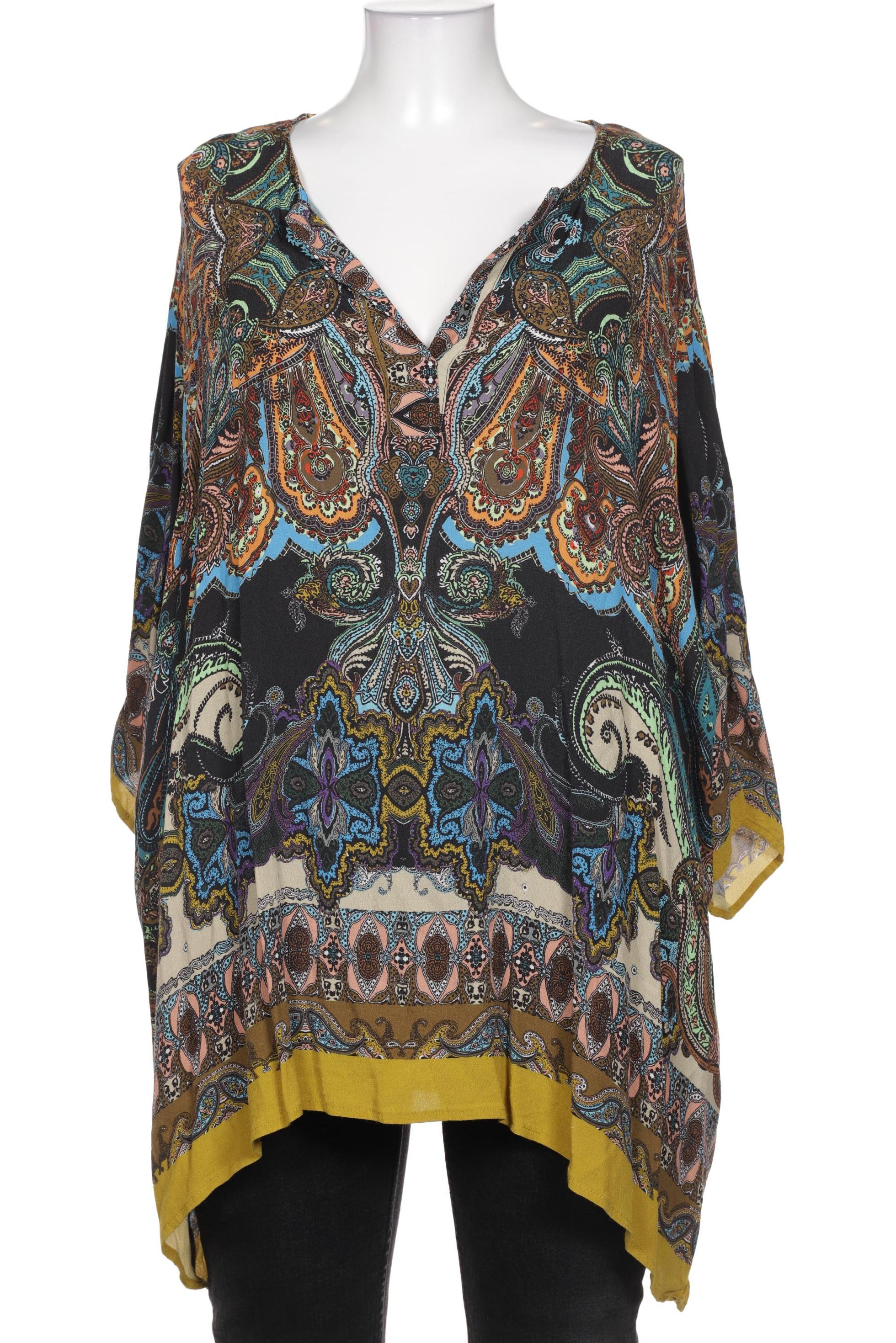 

Selection by Ulla Popken Damen Bluse, mehrfarbig, Gr. 52