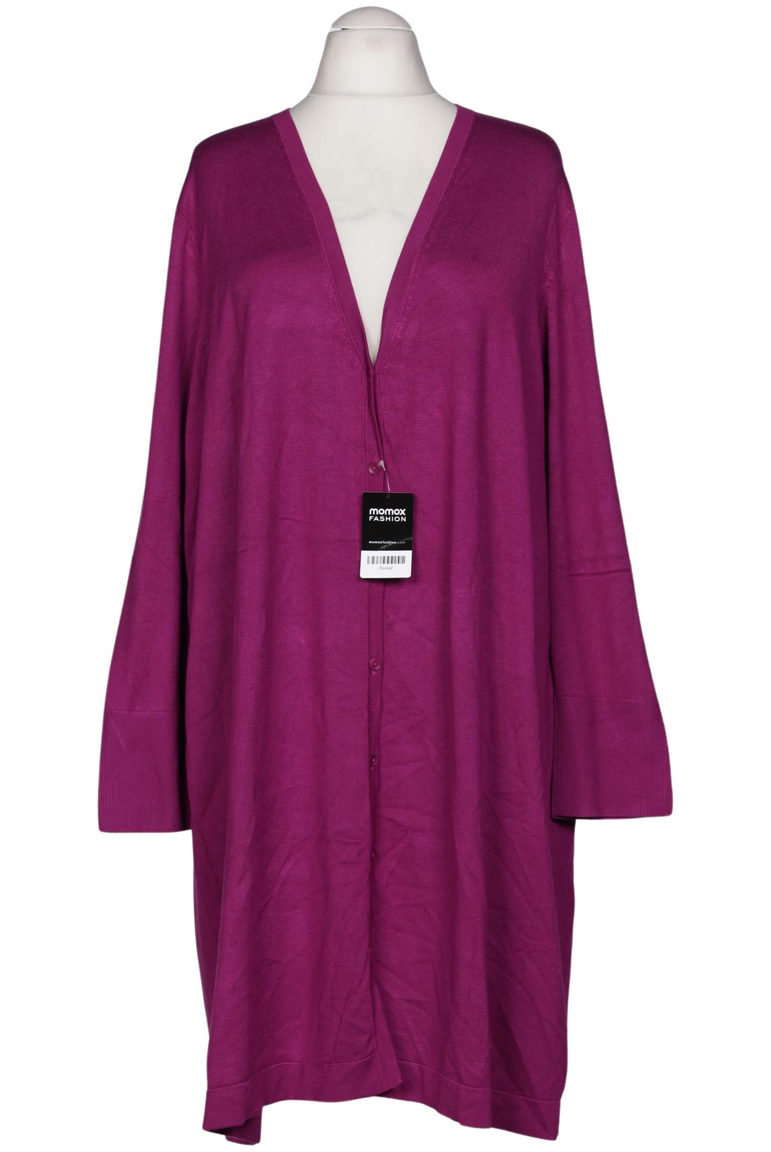 

Selection by Ulla Popken Damen Strickjacke, flieder, Gr. 52