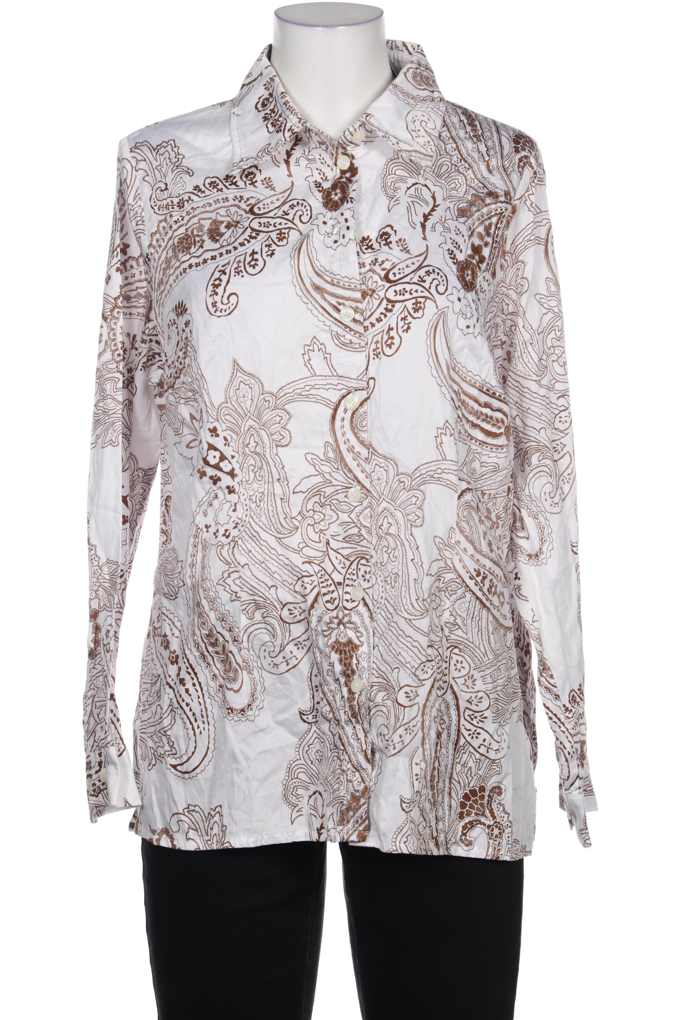 

Selection by Ulla Popken Damen Bluse, weiß, Gr. 46