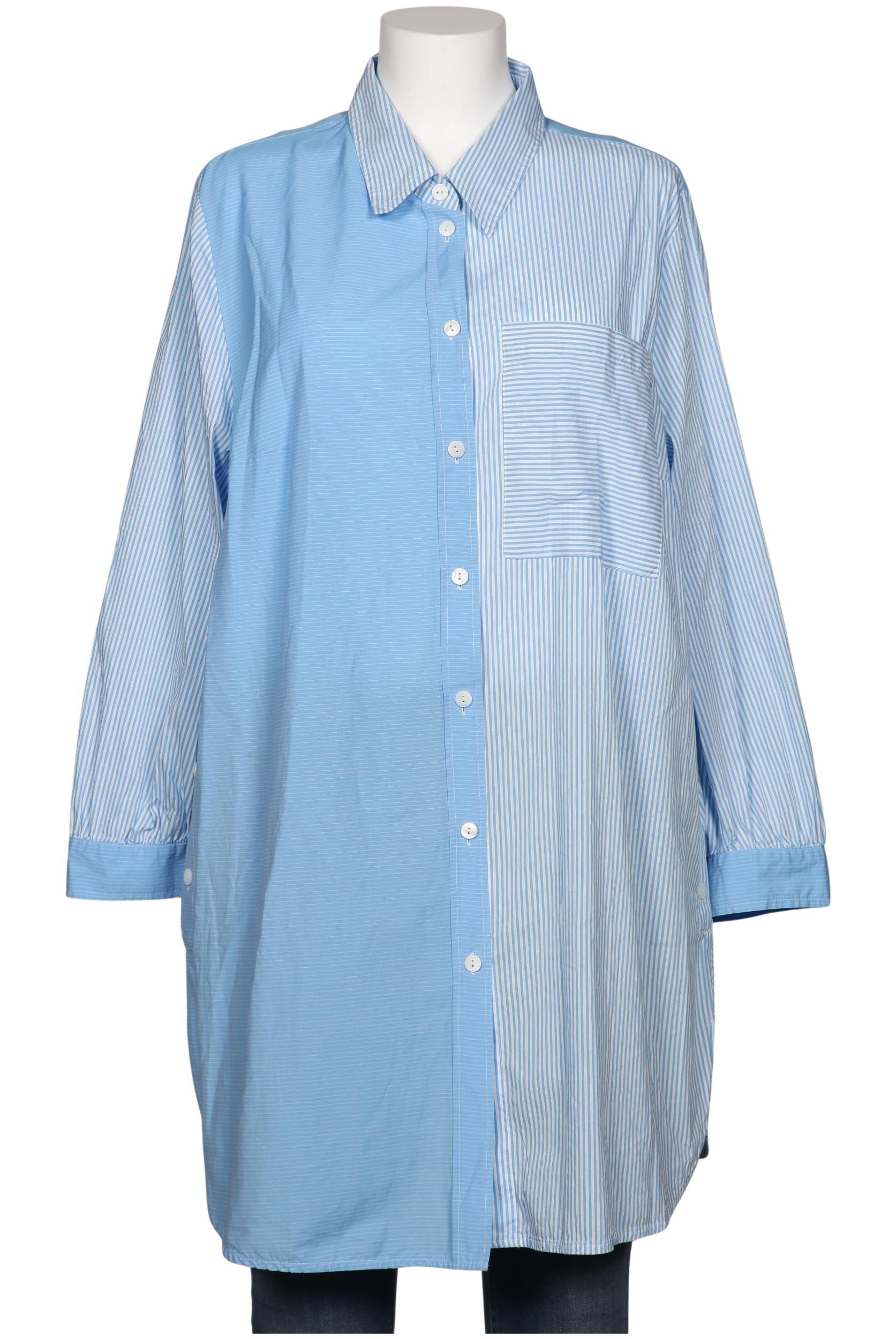 

Selection by Ulla Popken Damen Bluse, hellblau, Gr. 50