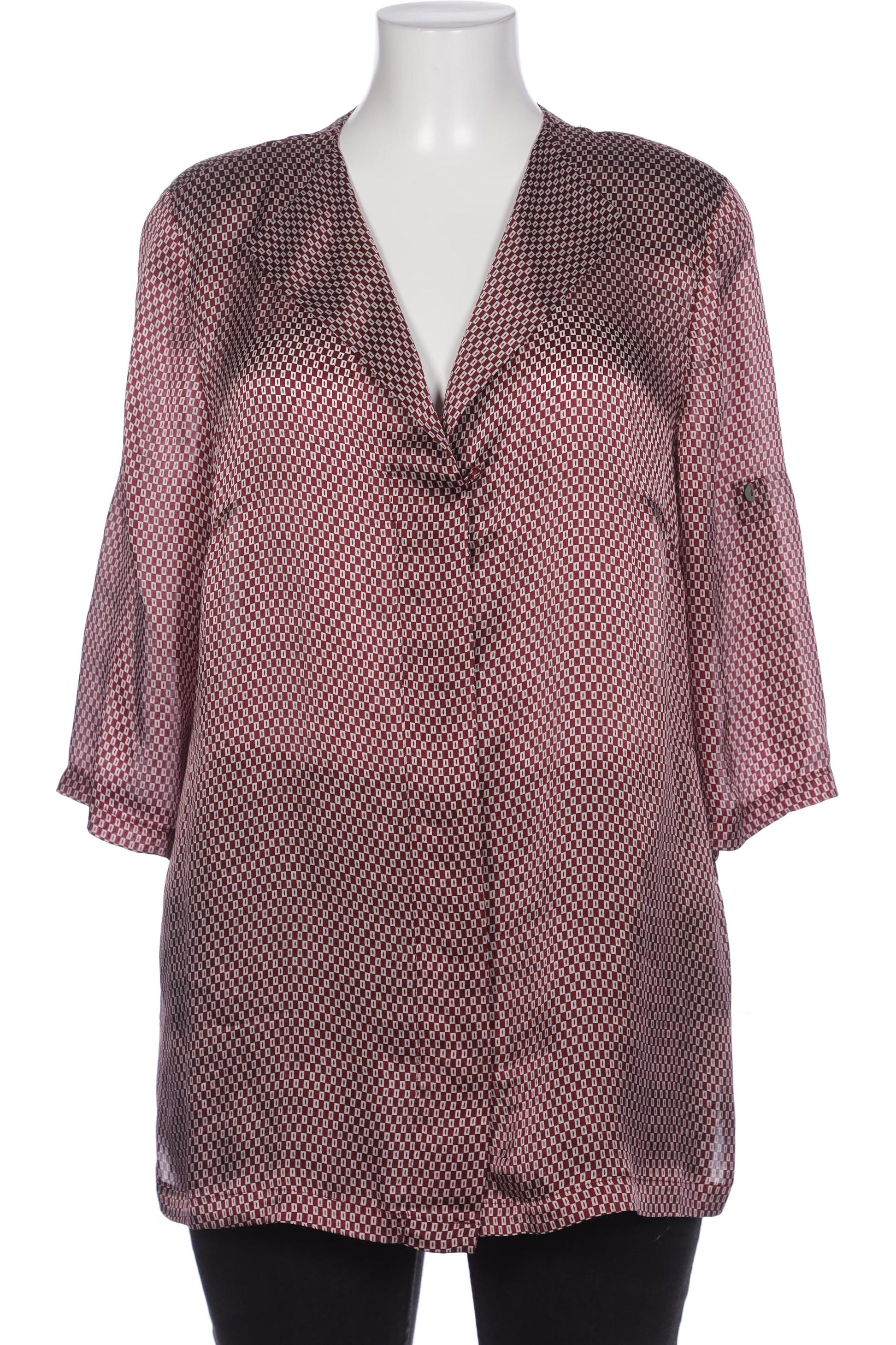 

Selection by Ulla Popken Damen Bluse, bordeaux, Gr. 46