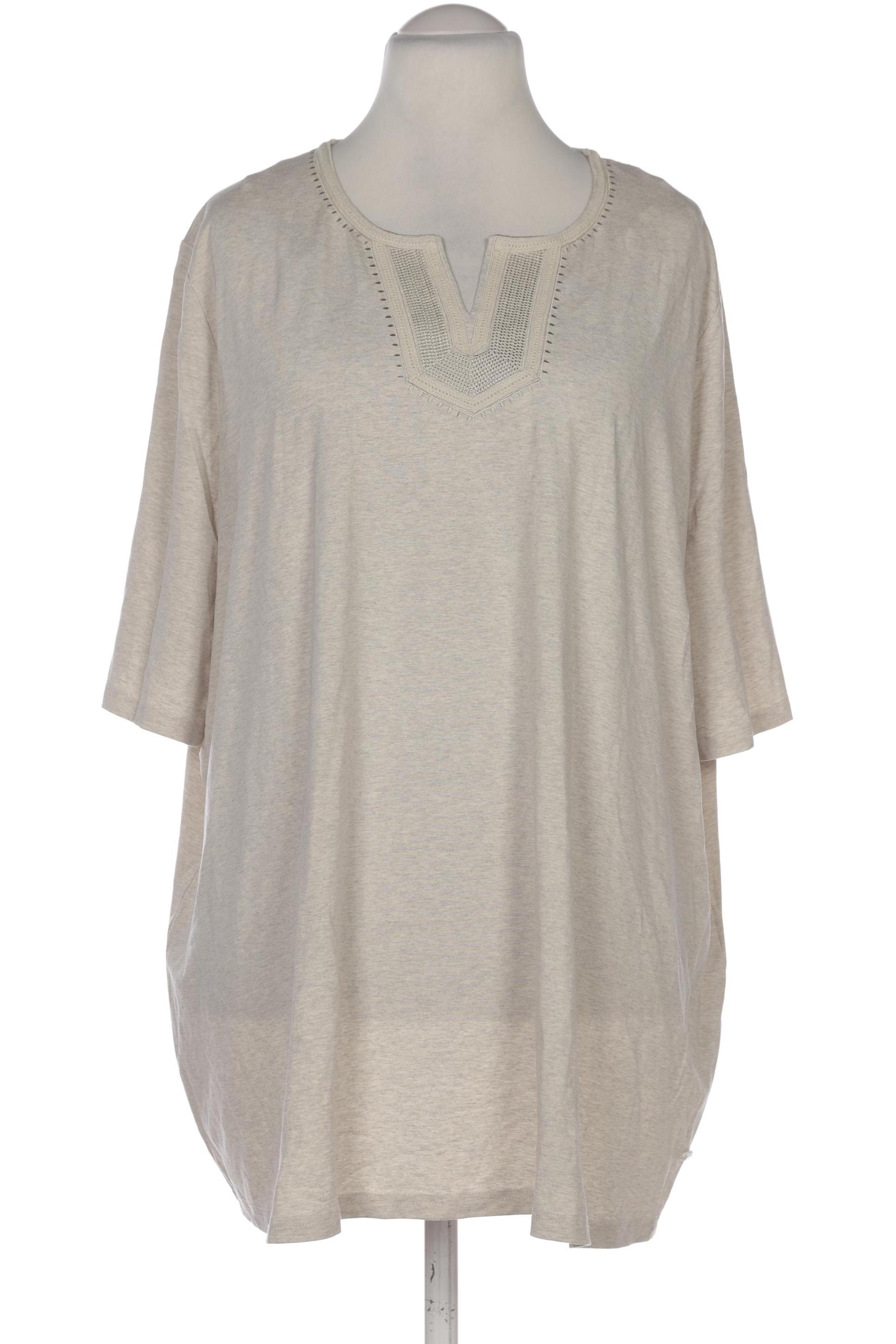 Thumbnail - Selection by Ulla Popken Damen T-Shirt, cremeweiß, Gr. 54